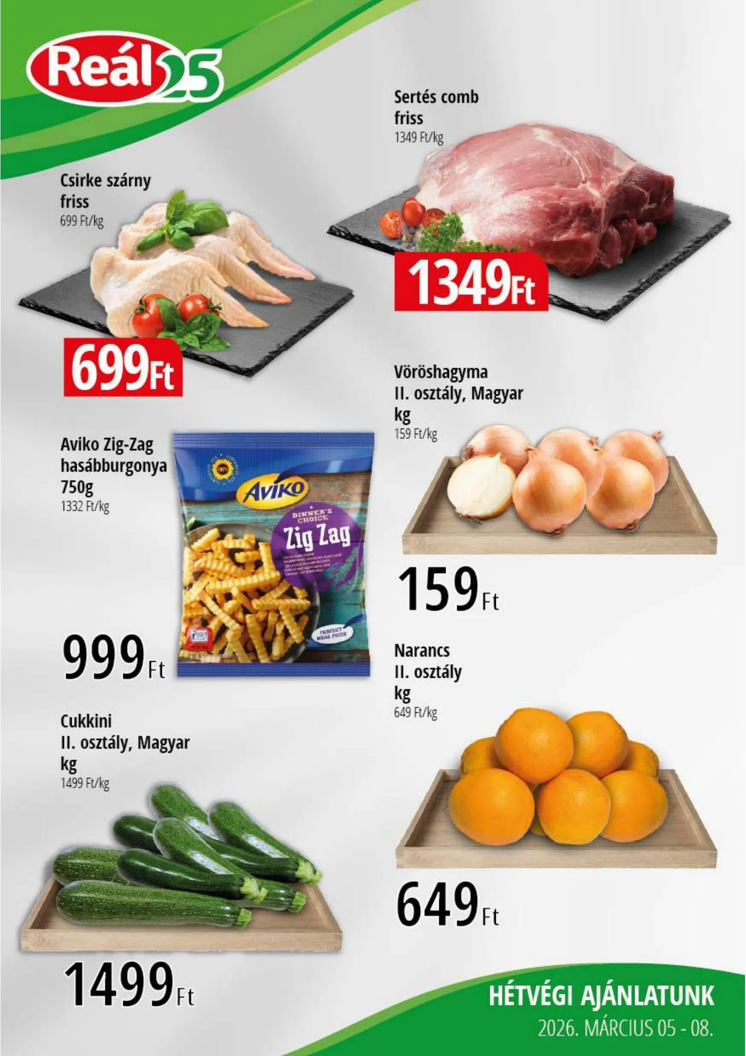Reál akciós újság Bevasarlo hetvege 03.05–03.08