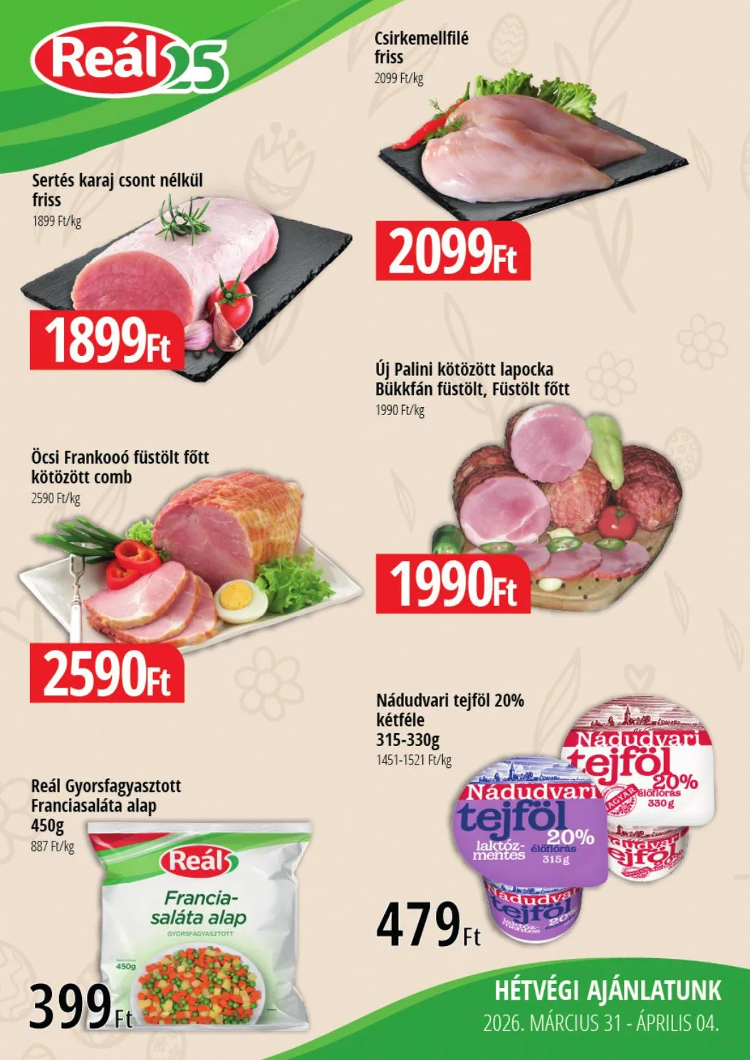 Reál akciós újság Bevasarlo hetvege 03.26–03.29 – 3. oldal