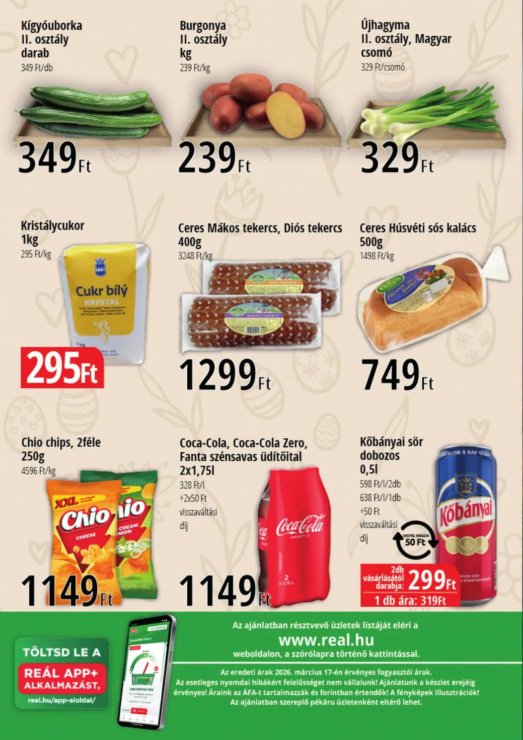 Reál akciós újság Bevasarlo hetvege 03.26–03.29 – 4. oldal