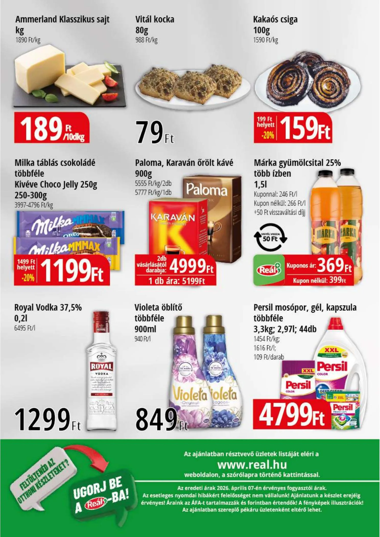 Reál akciós újság Bevasarlo hetvege 04.16–04.19 – 2. oldal