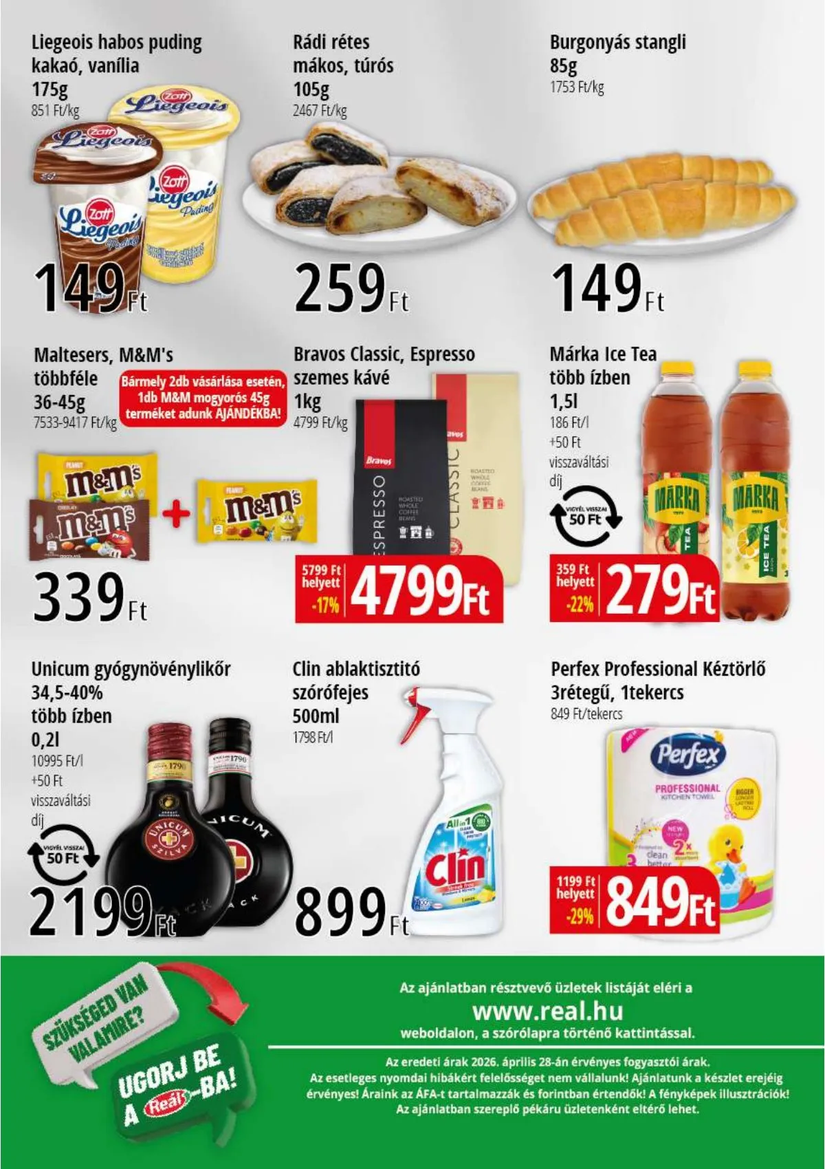 Reál akciós újság Bevasarlo hetvege 05.07–05.10 – 2. oldal