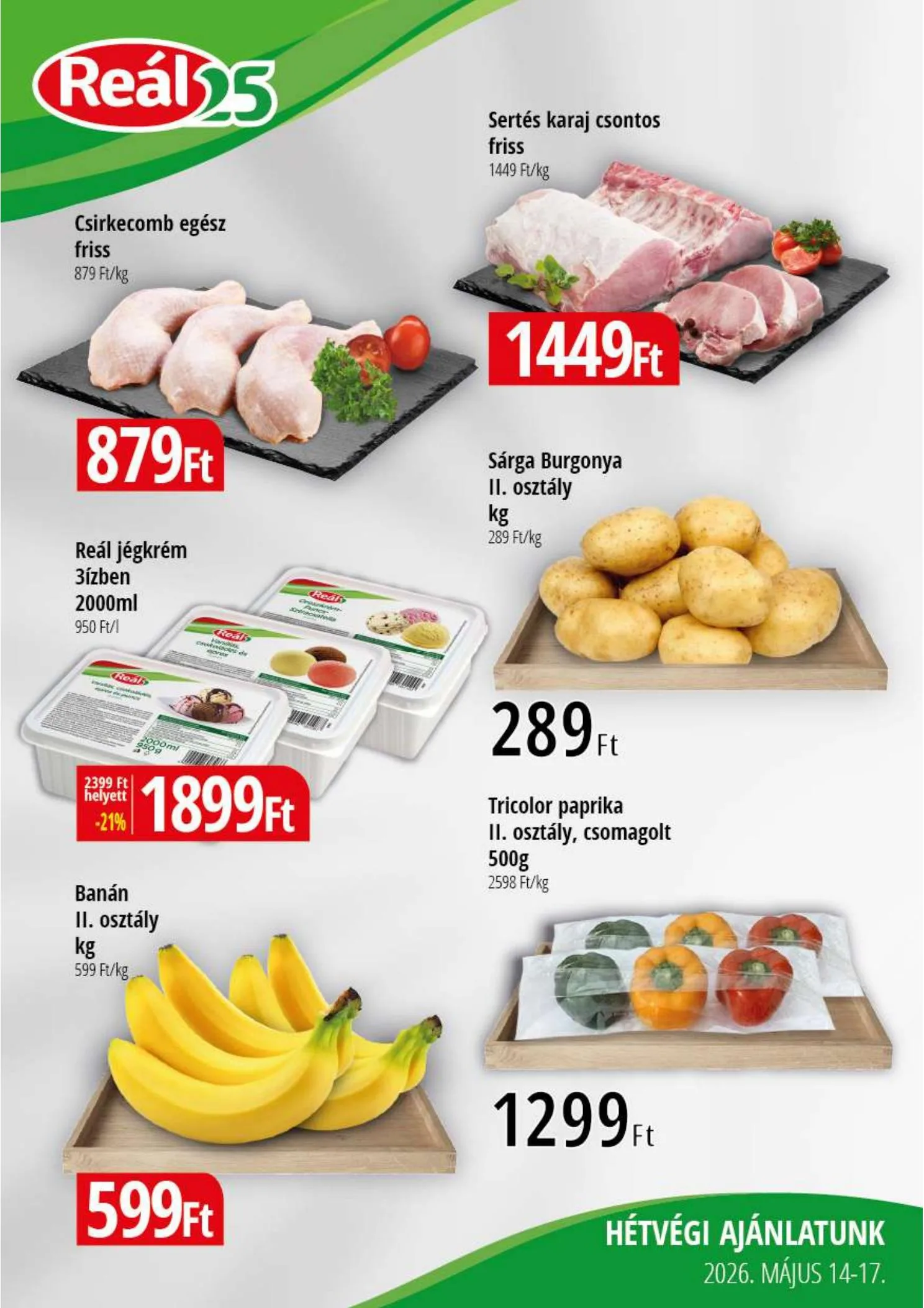 Reál akciós újság Bevasarlo hetvege 05.14–05.17
