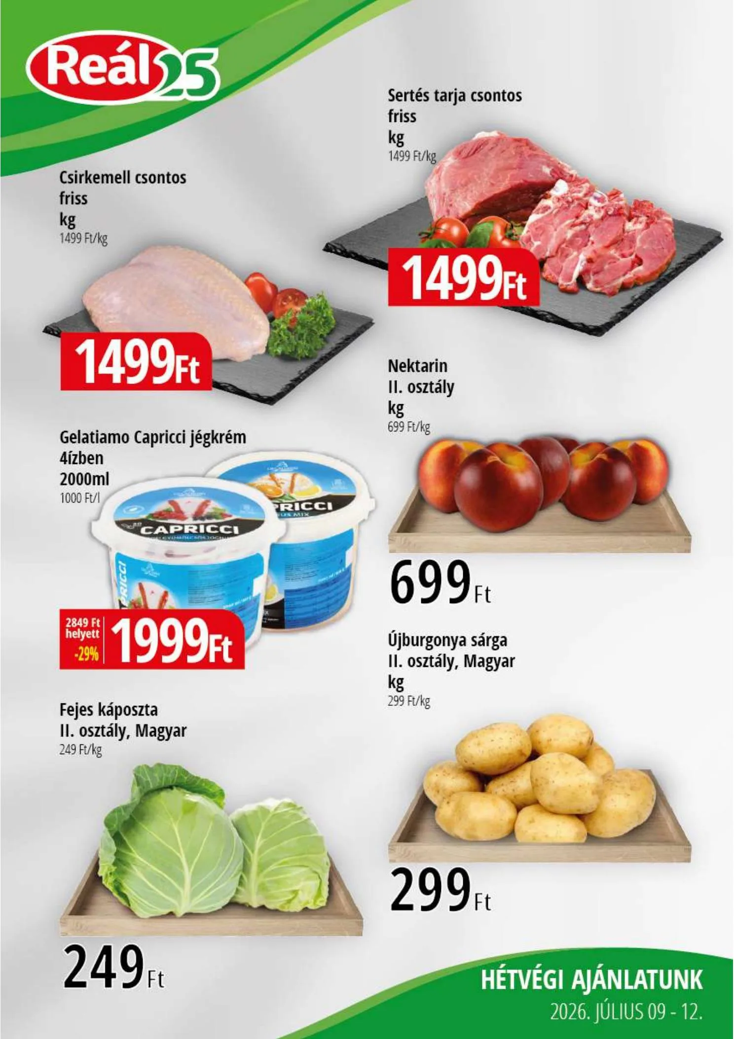 Reál akciós újság Bevasarlo hetvege 07.09–07.12