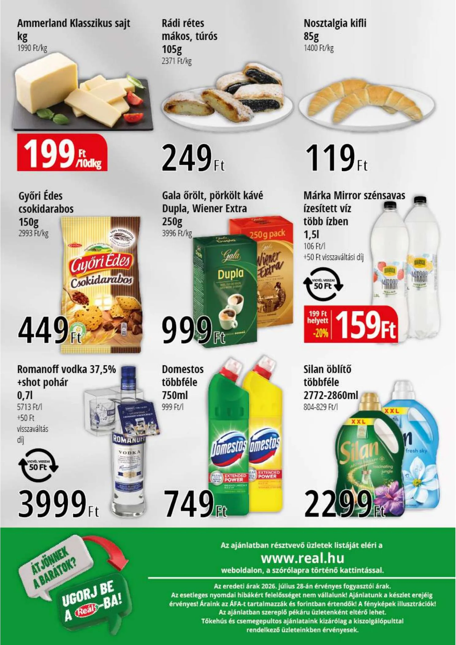 Reál akciós újság Bevasarlo hetvege 08.06–08.09 – 2. oldal