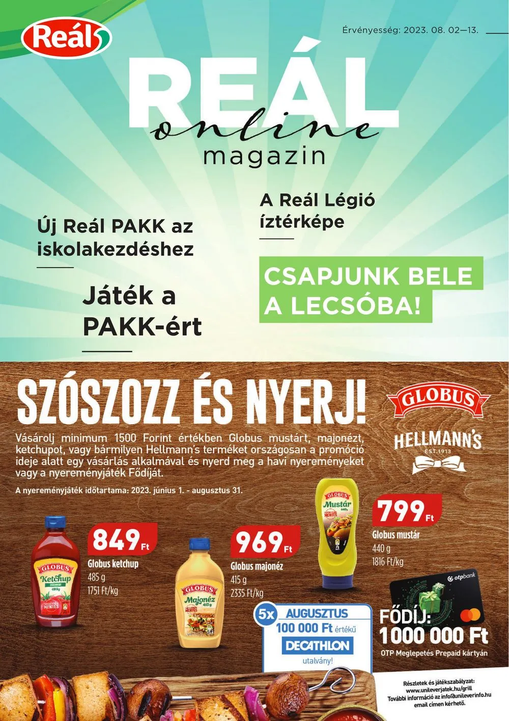 Reál akciós újság Online 08.02–08.13