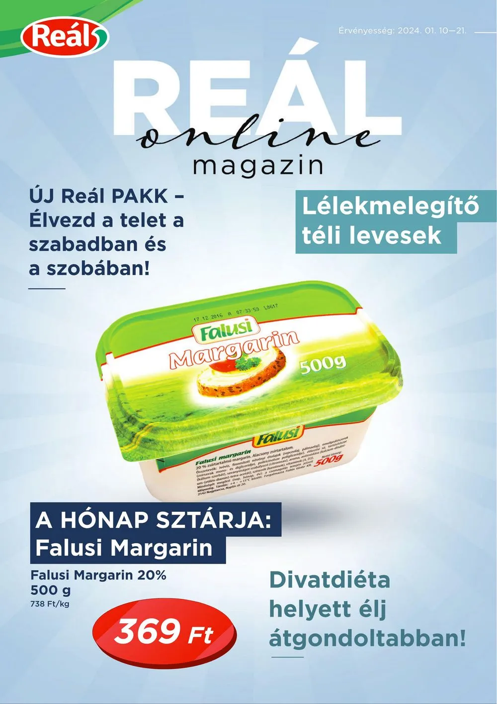 Reál akciós újság Online 01.10–01.21