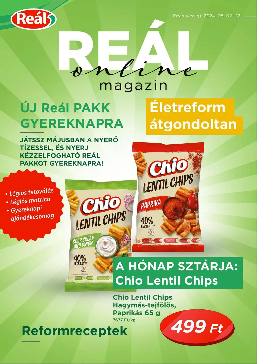 Reál akciós újság Online 05.02–05.12