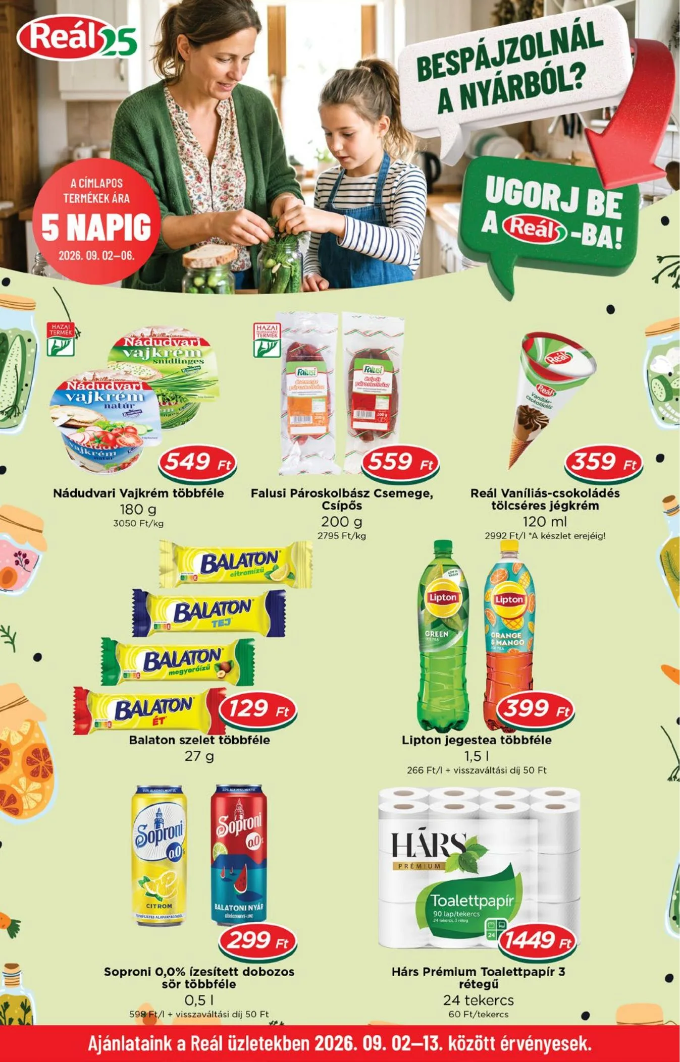 Reál akciós újság Orszagos Ajanlatok 09.02–09.13