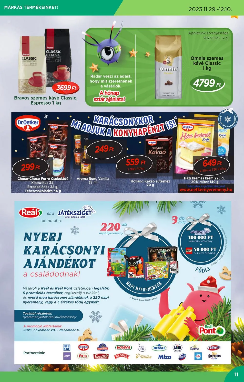 Reál akciós újság Orszagos 11.29–12.10 – 11. oldal