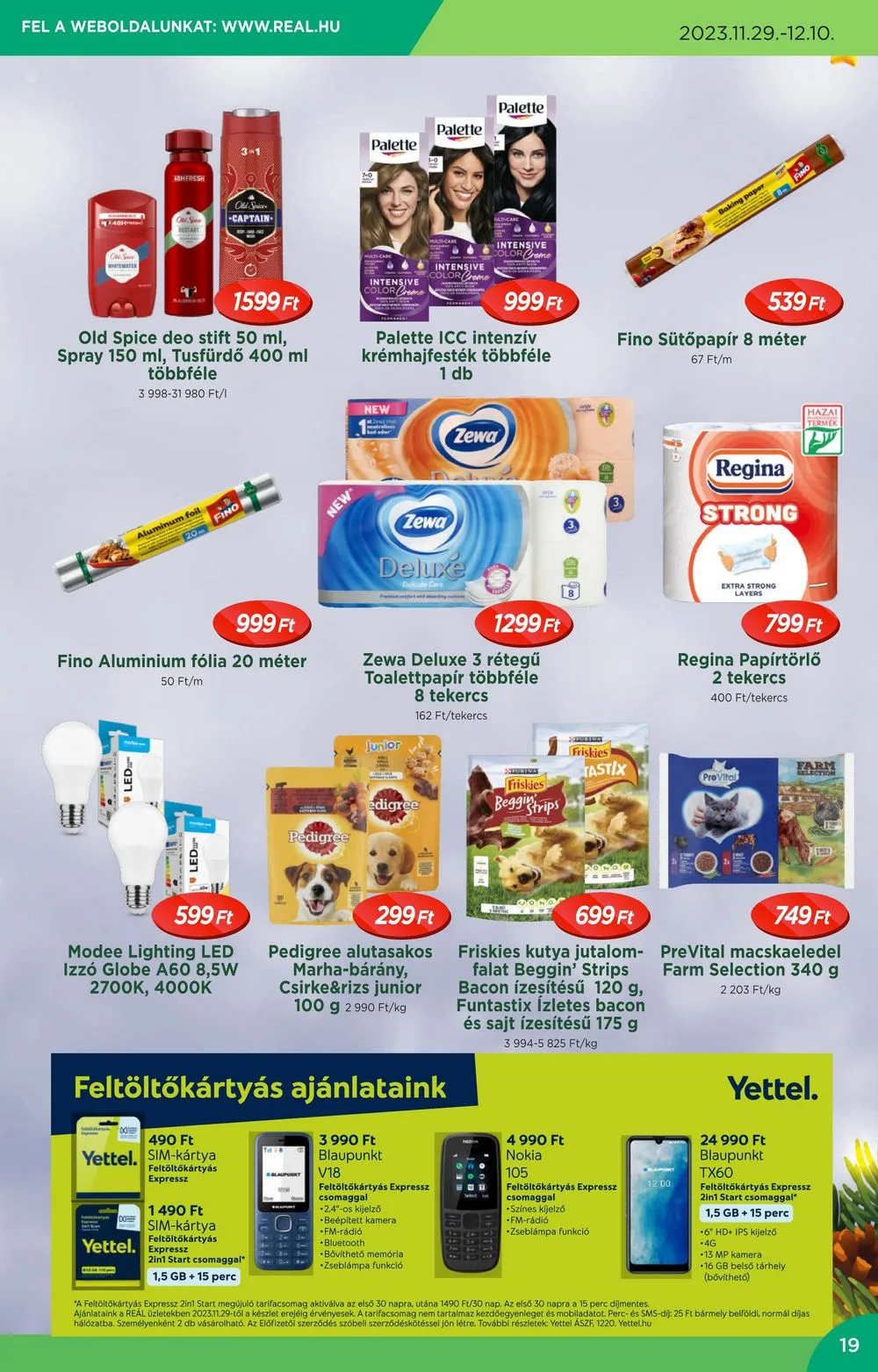 Reál akciós újság Orszagos 11.29–12.10 – 19. oldal