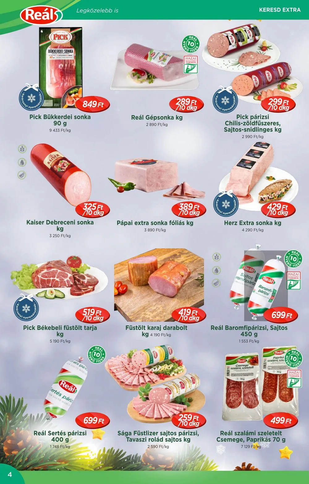 Reál akciós újság Orszagos 11.29–12.10 – 4. oldal