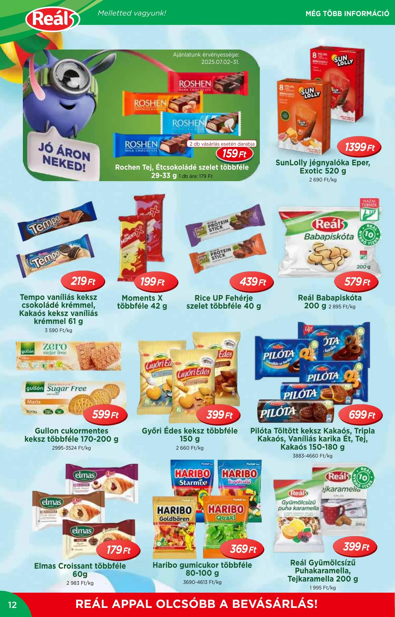 Reál akciós újság Orszagos 07.02–07.13 – 12. oldal