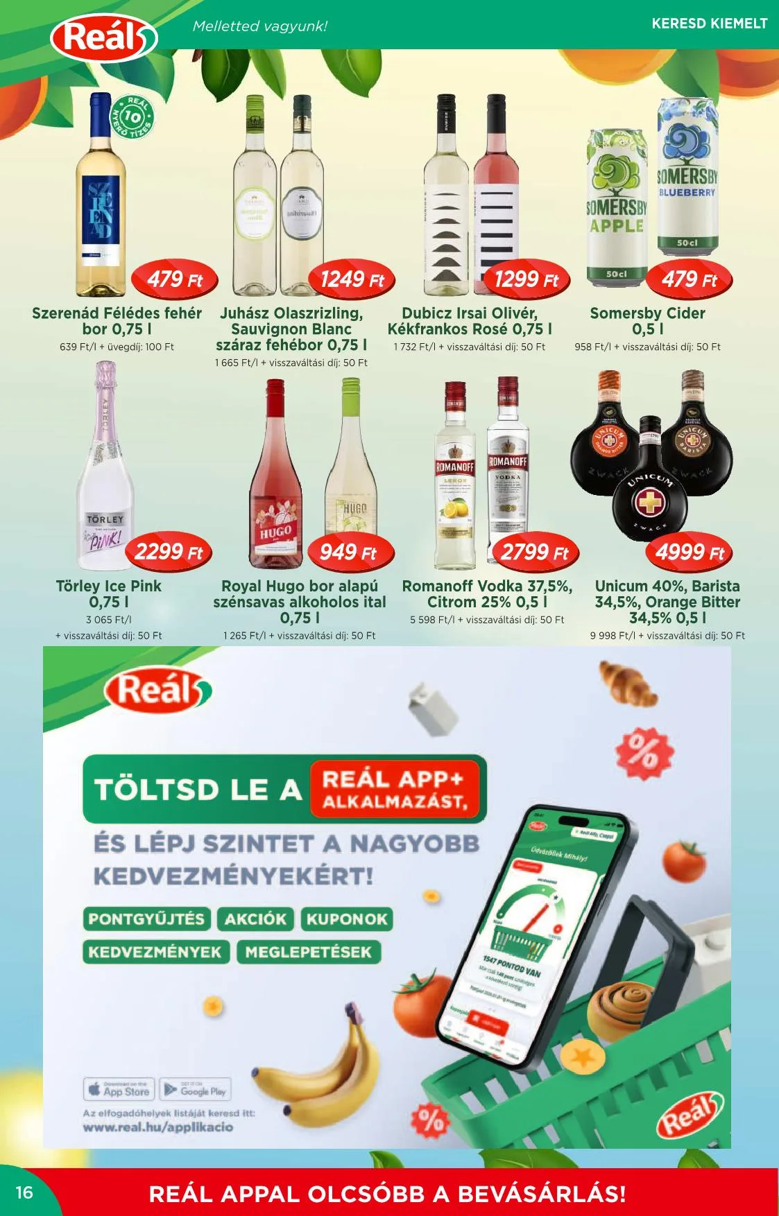 Reál akciós újság Orszagos 07.30–08.10 – 8. oldal