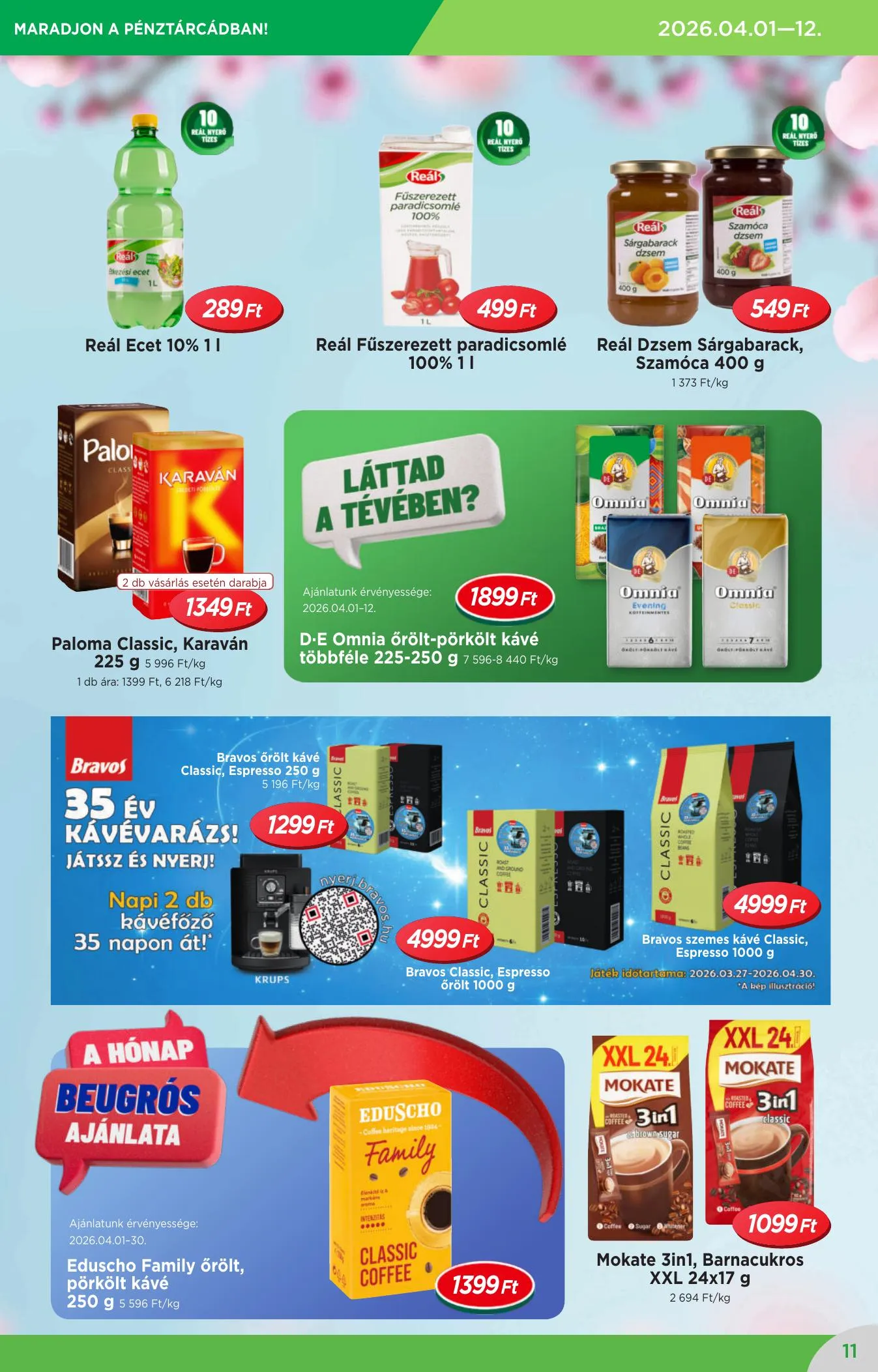 Reál akciós újság Orszagos 04.01–04.12 – 11. oldal