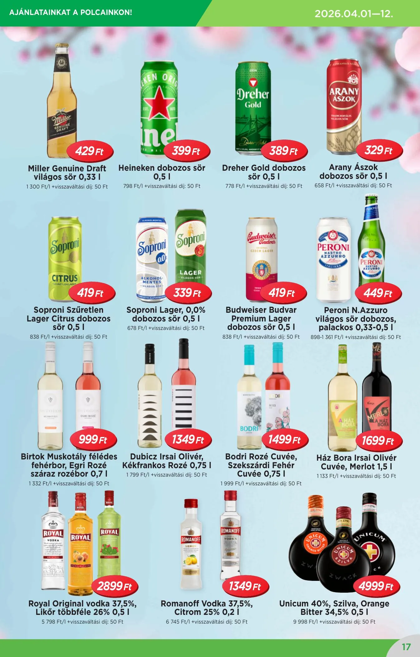 Reál akciós újság Orszagos 04.01–04.12 – 17. oldal