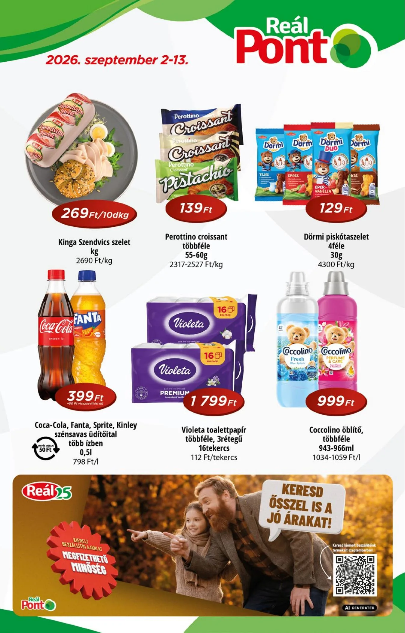 Reál akciós újság Pont I. 09.02–09.13