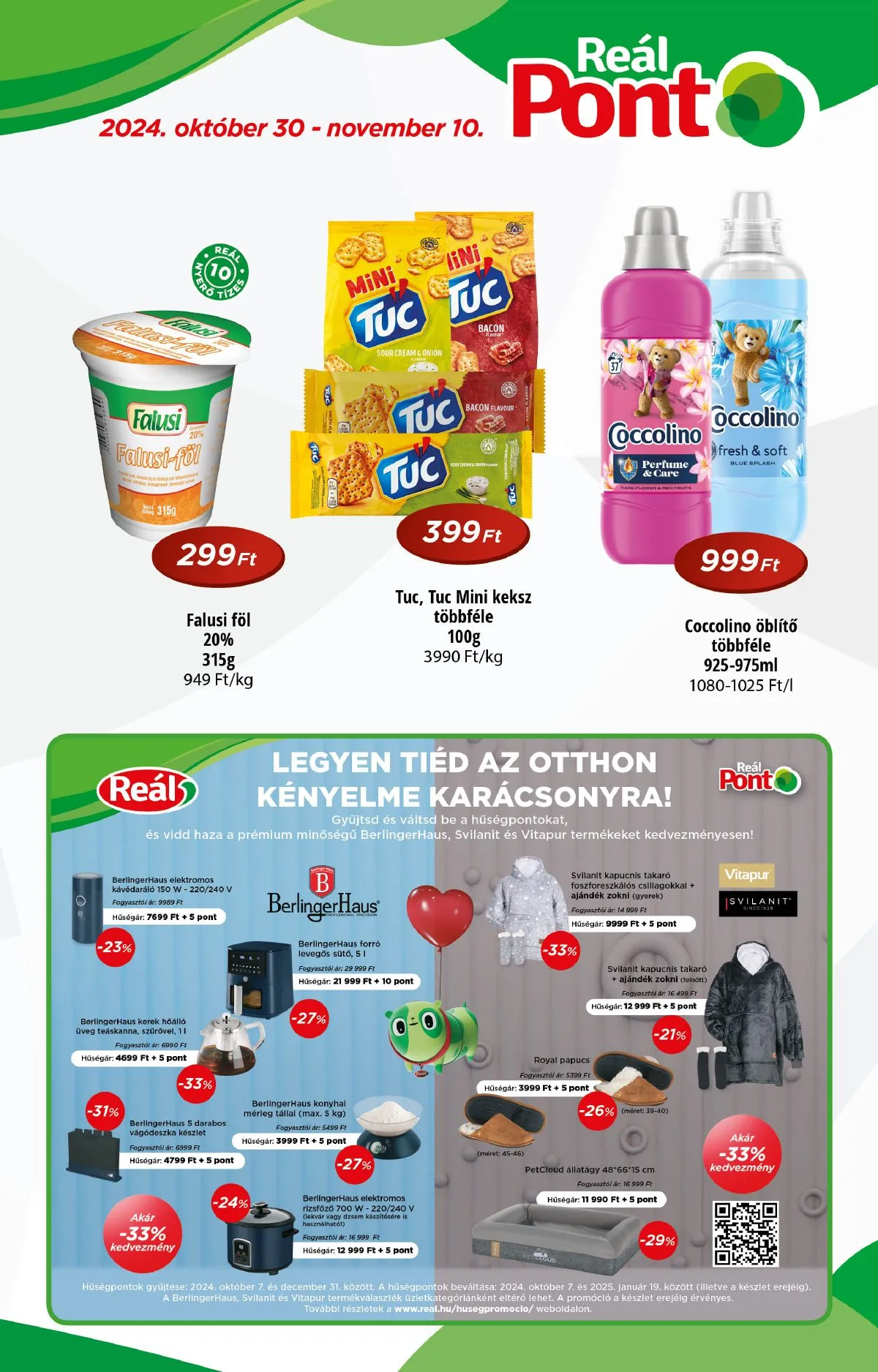 Reál akciós újság Pont 10.30–11.10