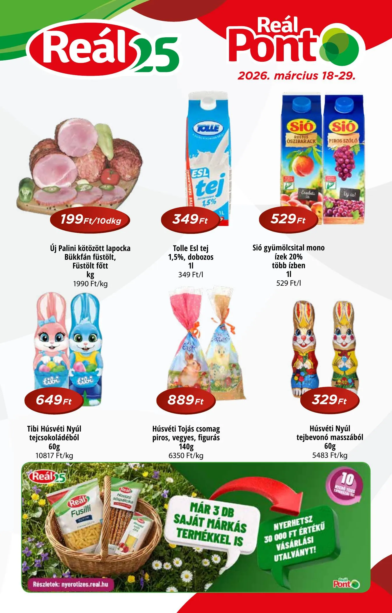 Reál akciós újság Pont 03.18–03.29