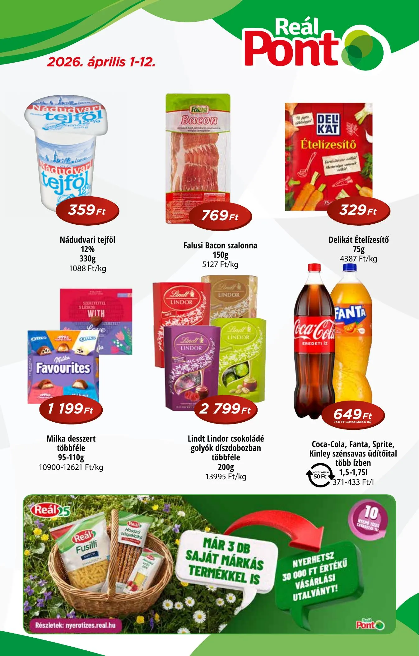Reál akciós újság Pont 04.01–04.12