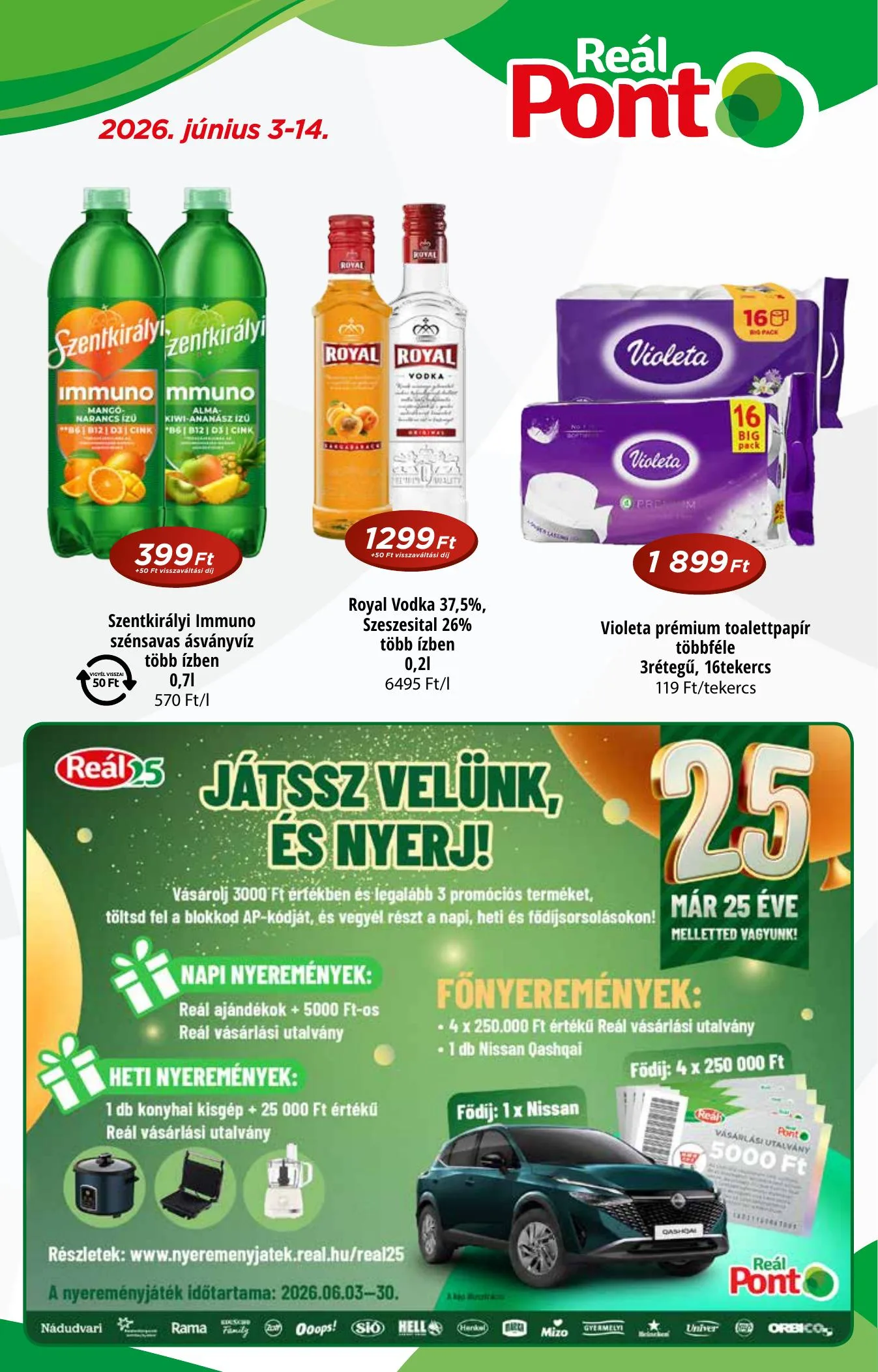 Reál akciós újság Pont 06.03–06.14