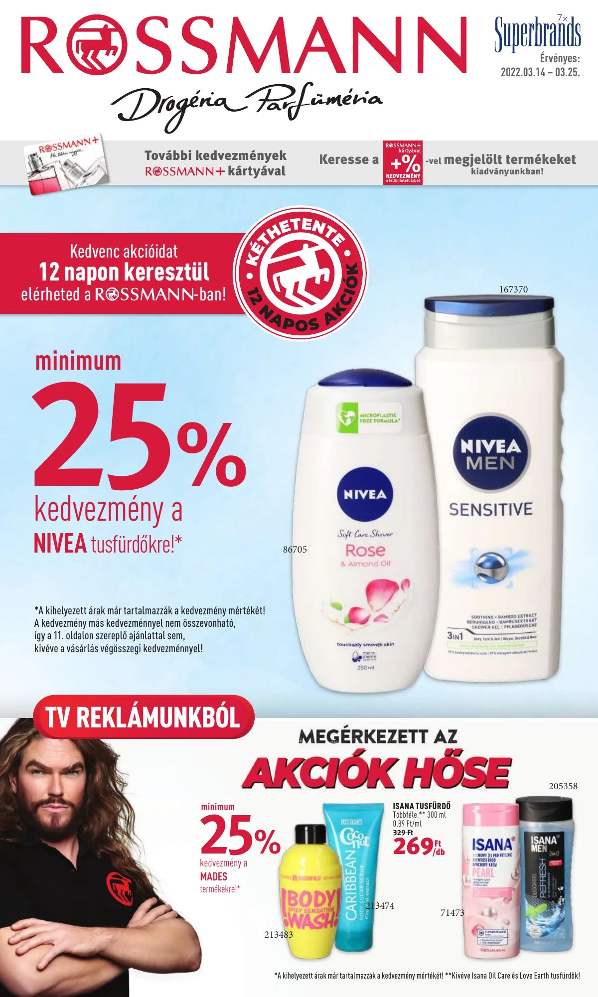 Rossmann akciós újság 03.14–03.25