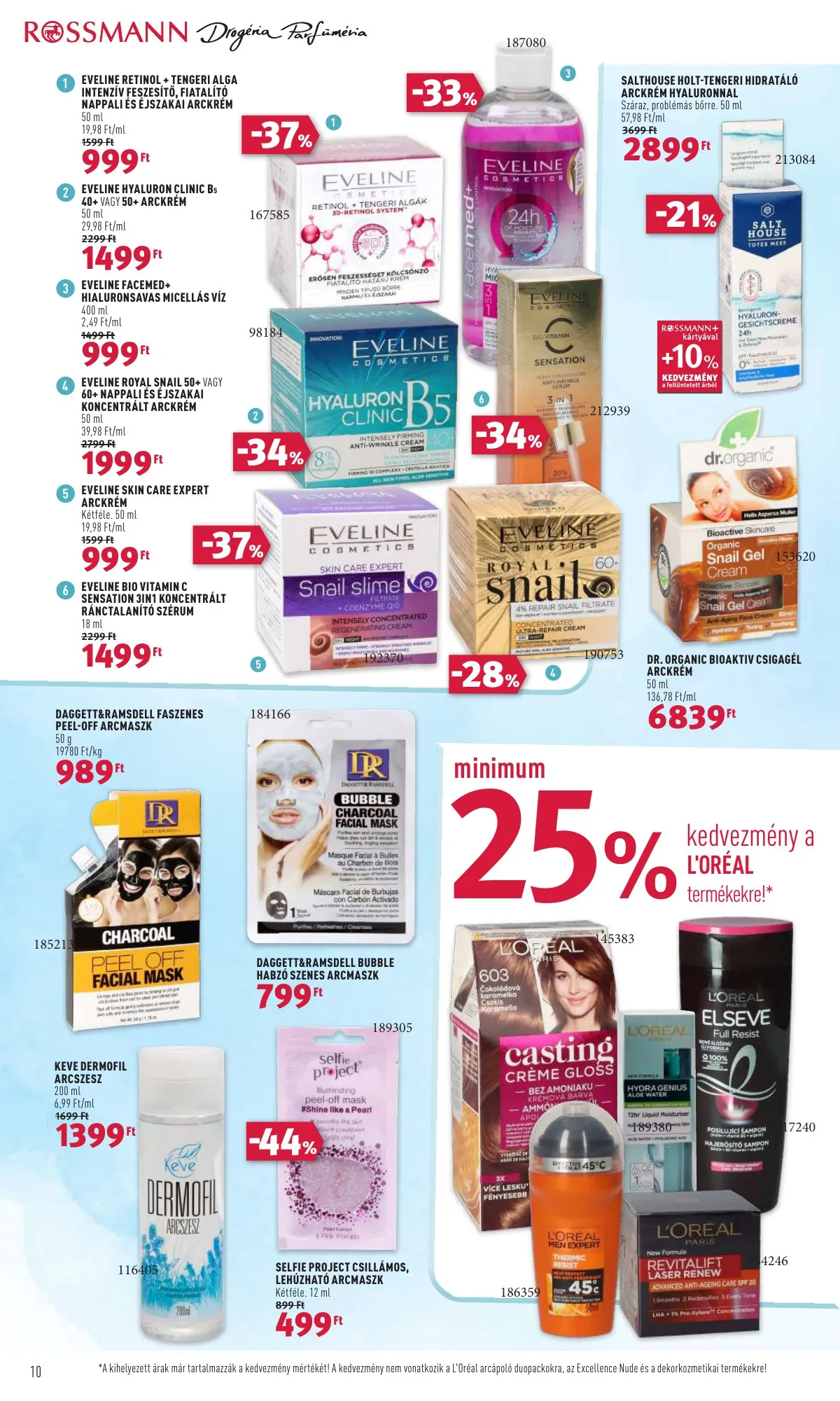 Rossmann akciós újság 03.14–03.25 – 10. oldal