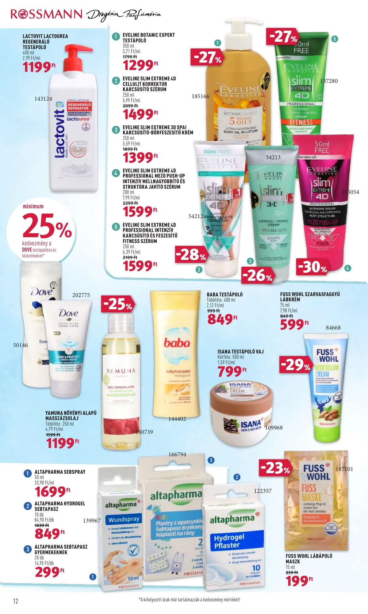 Rossmann akciós újság 03.14–03.25 – 12. oldal
