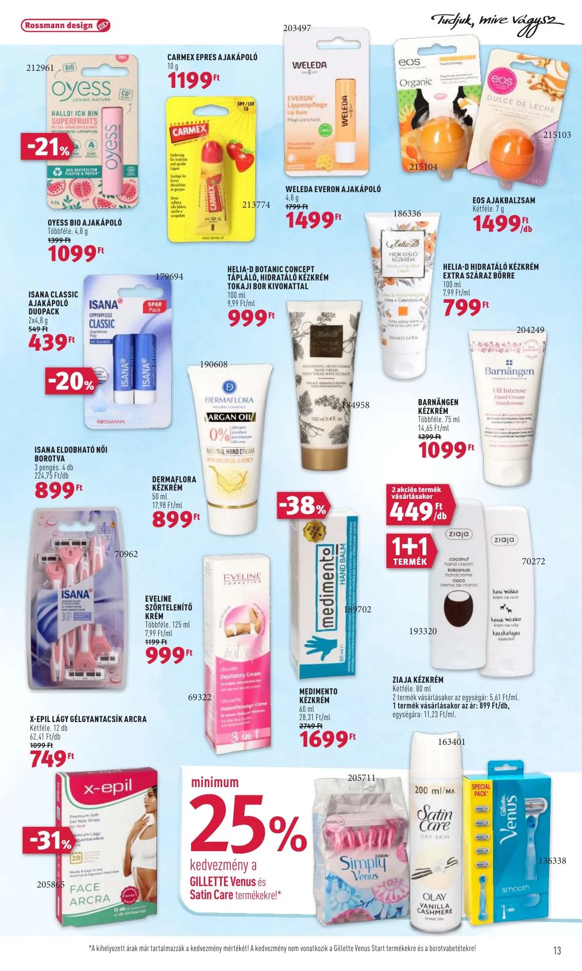 Rossmann akciós újság 03.14–03.25 – 13. oldal