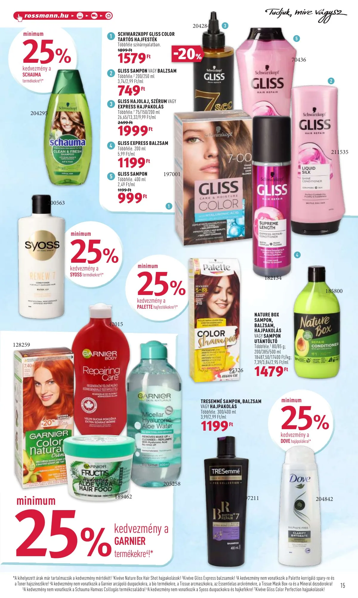 Rossmann akciós újság 03.14–03.25 – 15. oldal