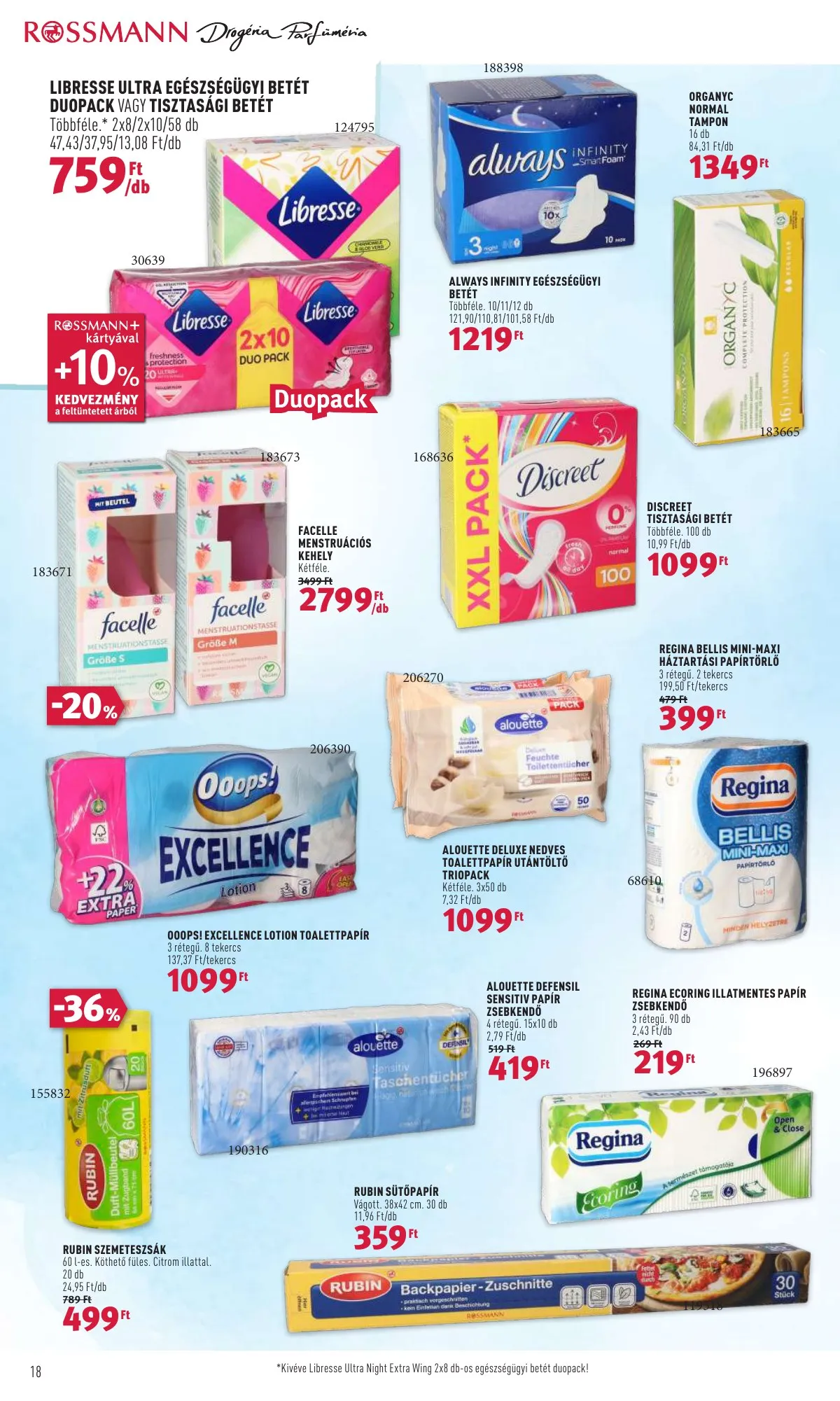 Rossmann akciós újság 03.14–03.25 – 18. oldal