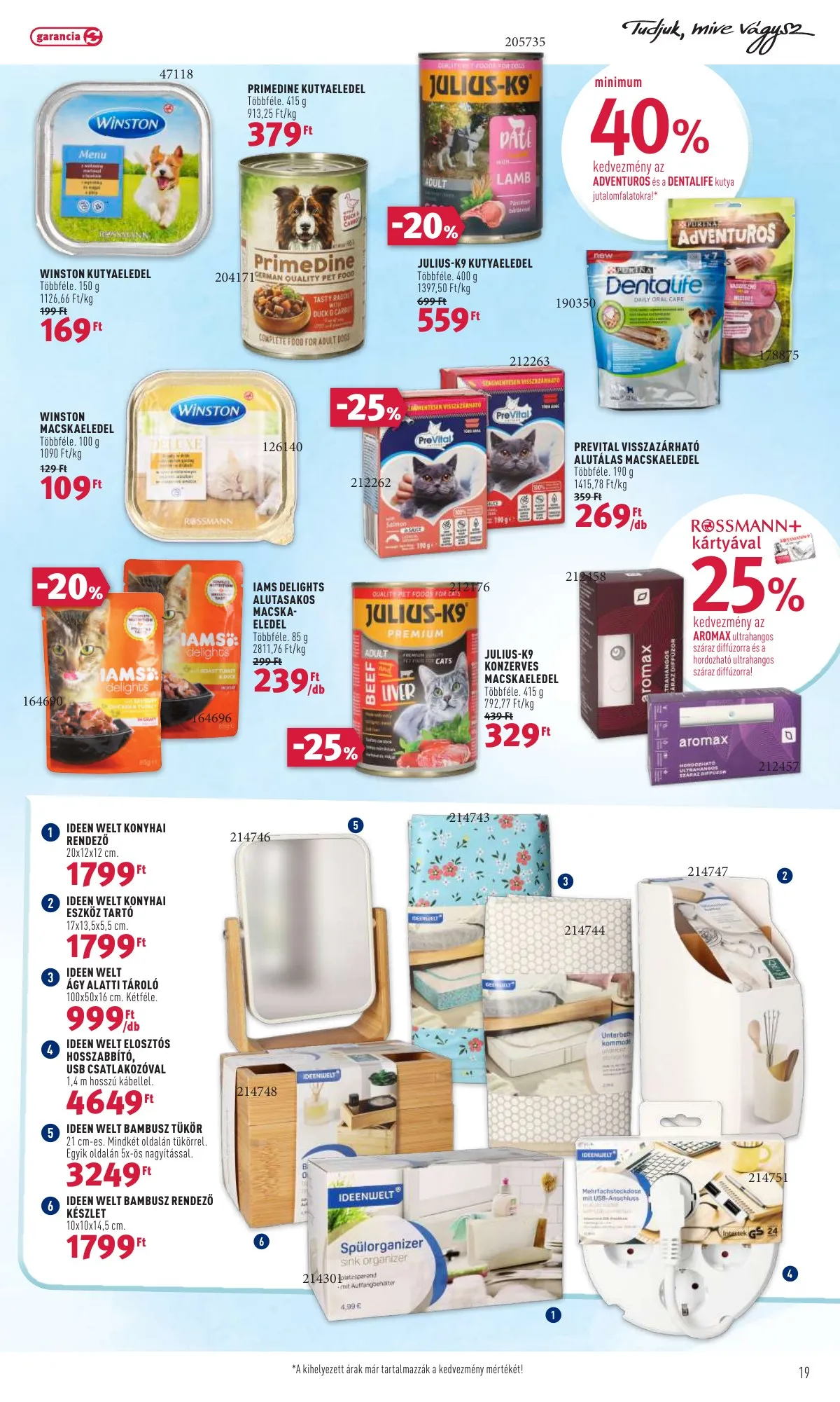 Rossmann akciós újság 03.14–03.25 – 19. oldal