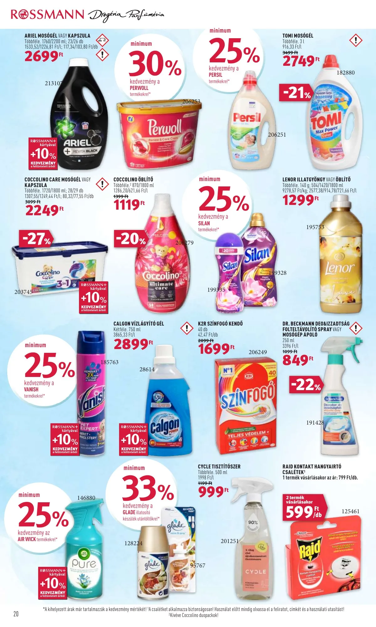Rossmann akciós újság 03.14–03.25 – 20. oldal