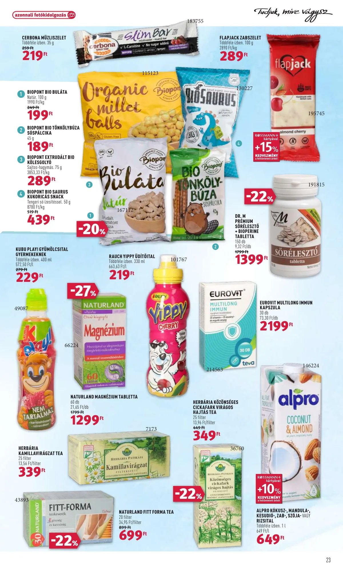 Rossmann akciós újság 03.14–03.25 – 23. oldal