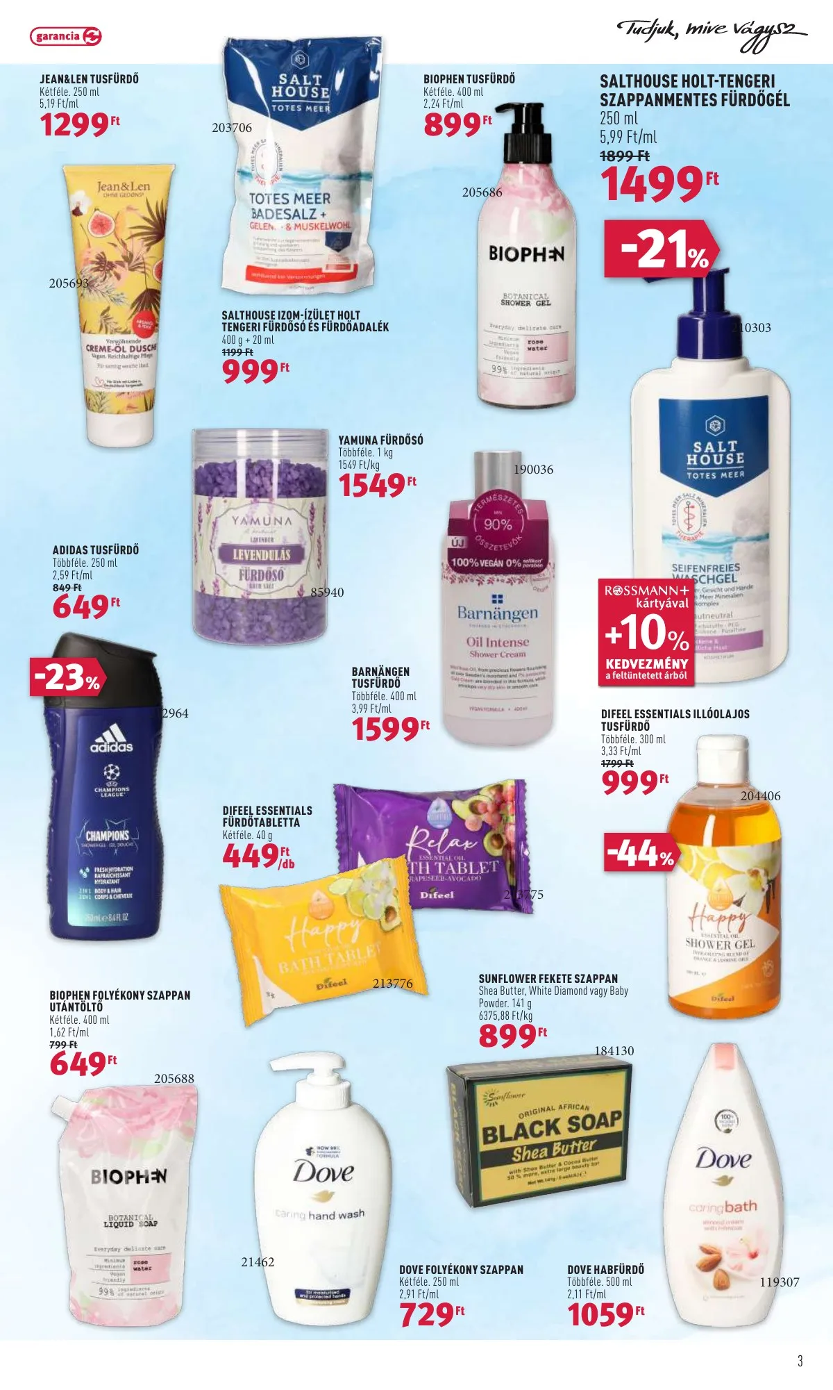 Rossmann akciós újság 03.14–03.25 – 3. oldal