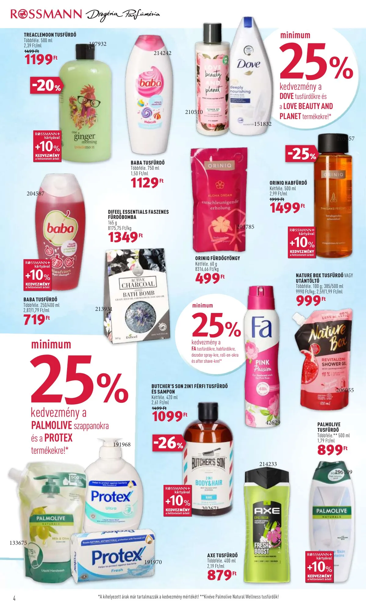 Rossmann akciós újság 03.14–03.25 – 4. oldal
