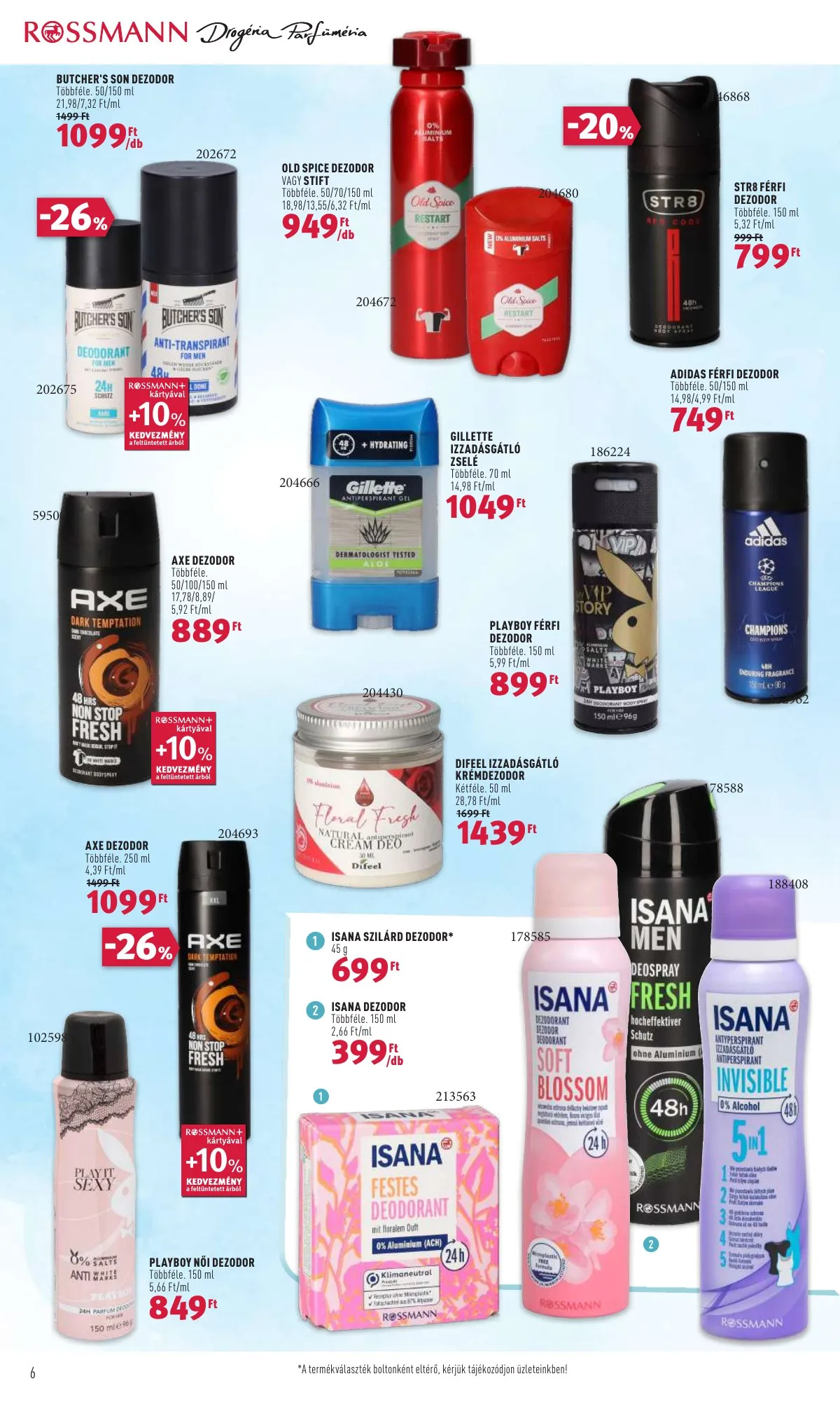 Rossmann akciós újság 03.14–03.25 – 6. oldal