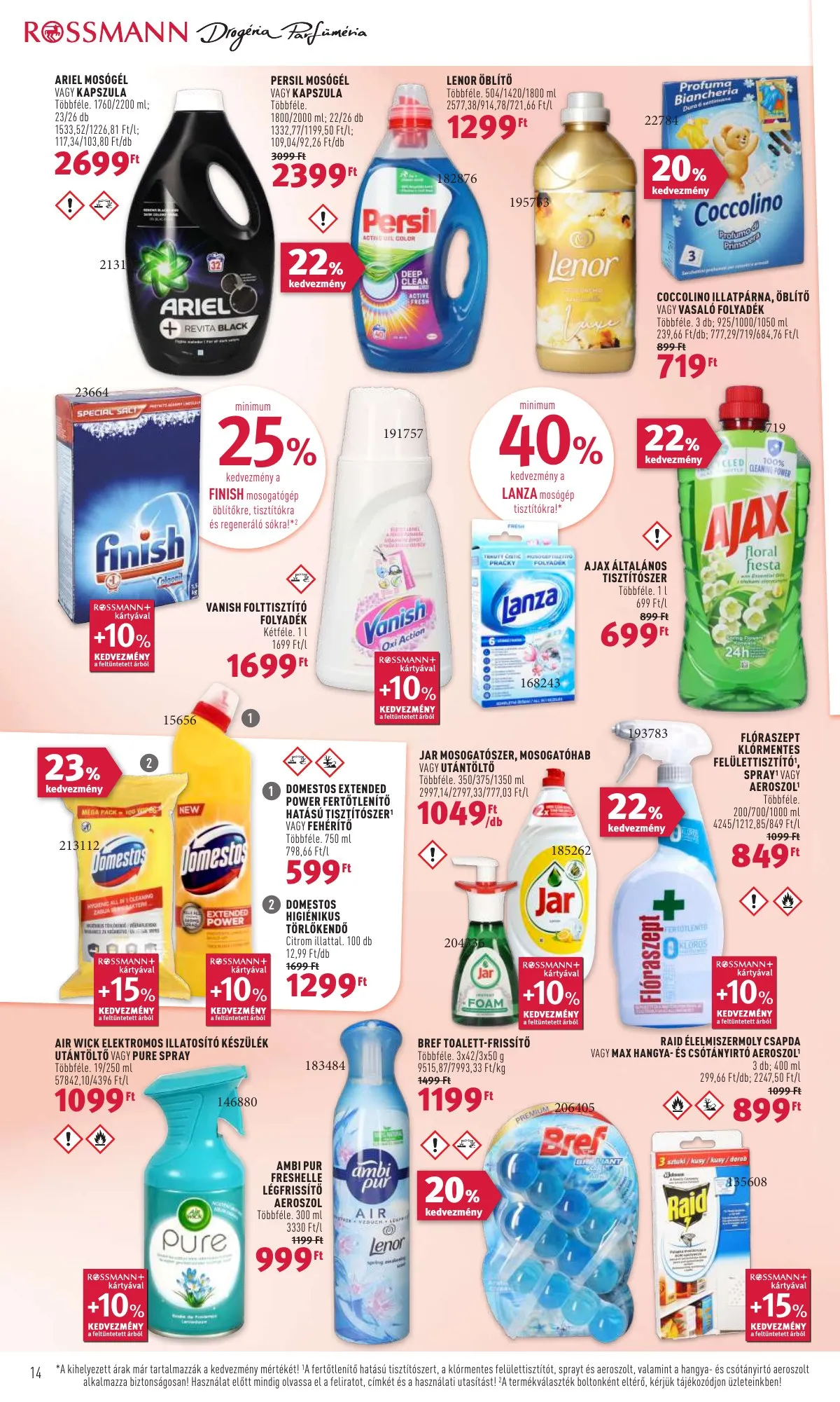 Rossmann akciós újság 03.28–04.01 – 14. oldal