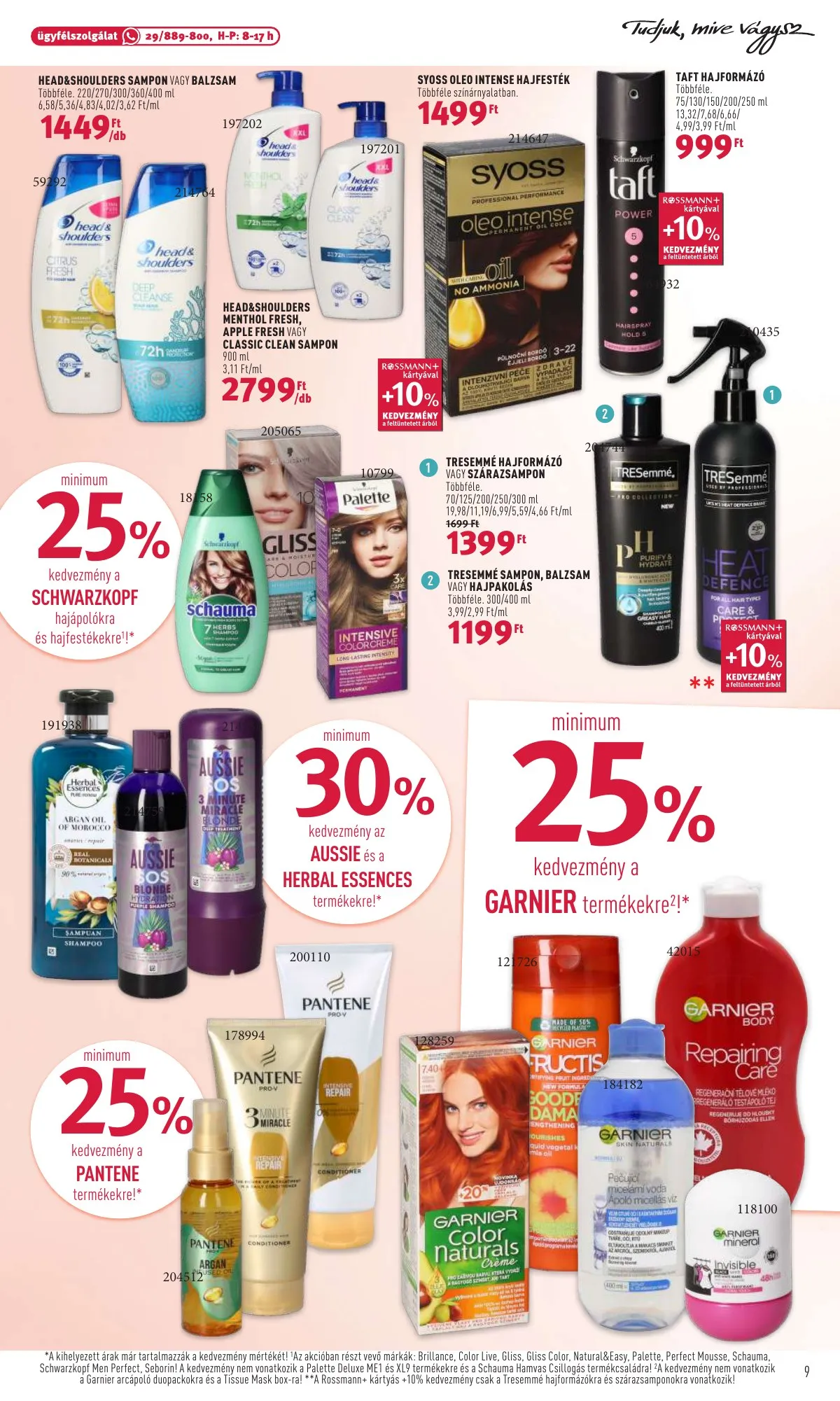 Rossmann akciós újság 03.28–04.01 – 9. oldal