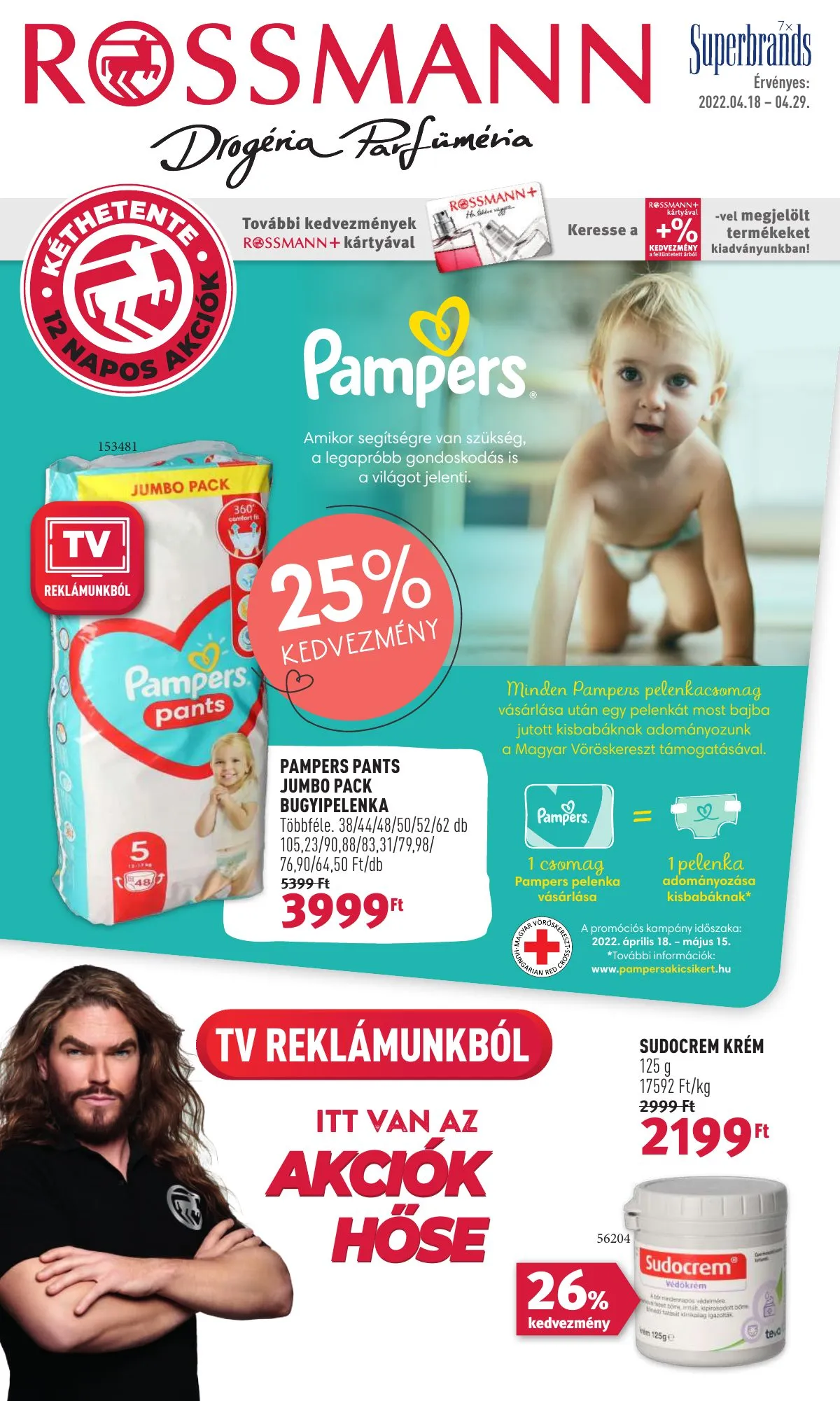 Rossmann akciós újság 04.18–04.29