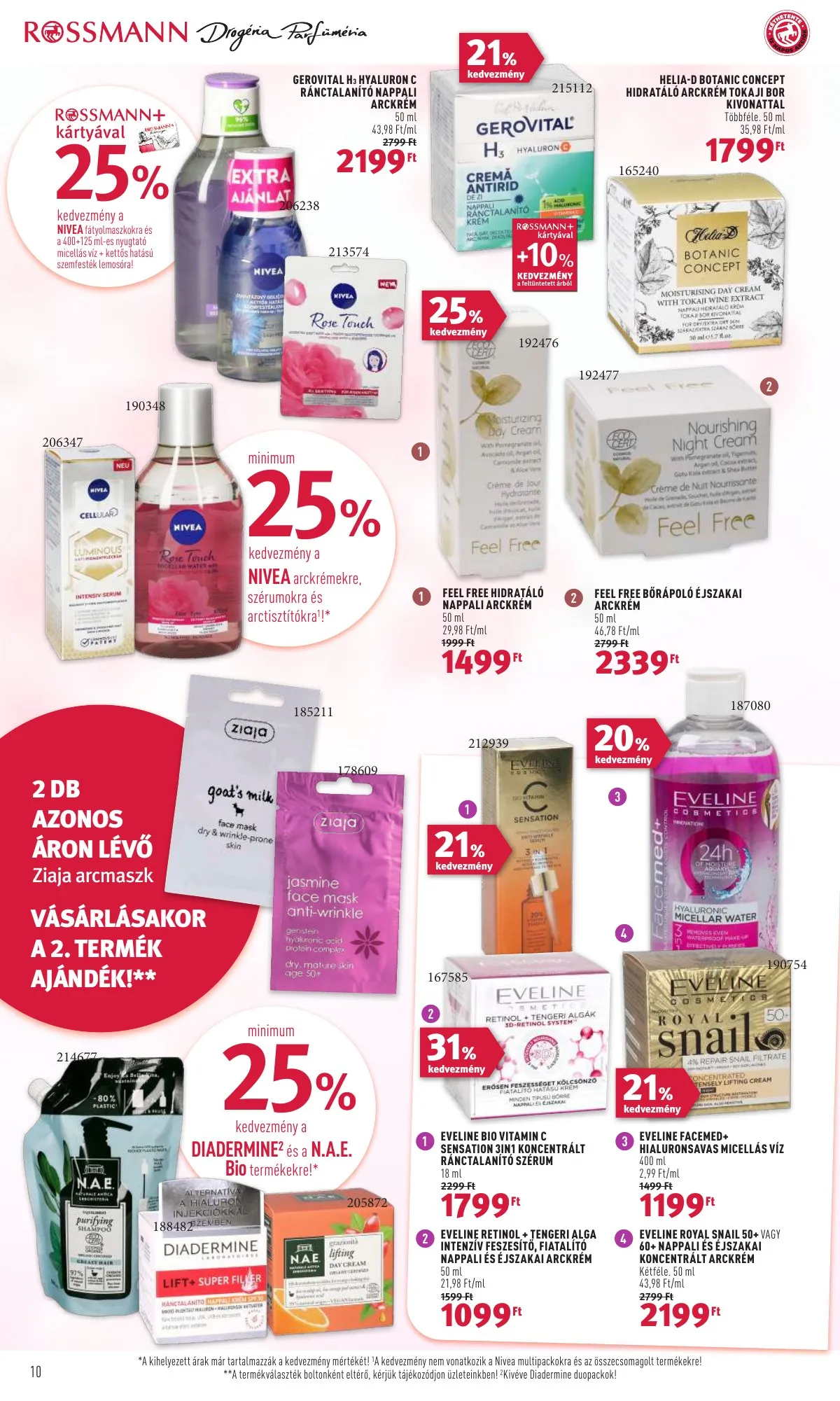 Rossmann akciós újság 04.18–04.29 – 10. oldal