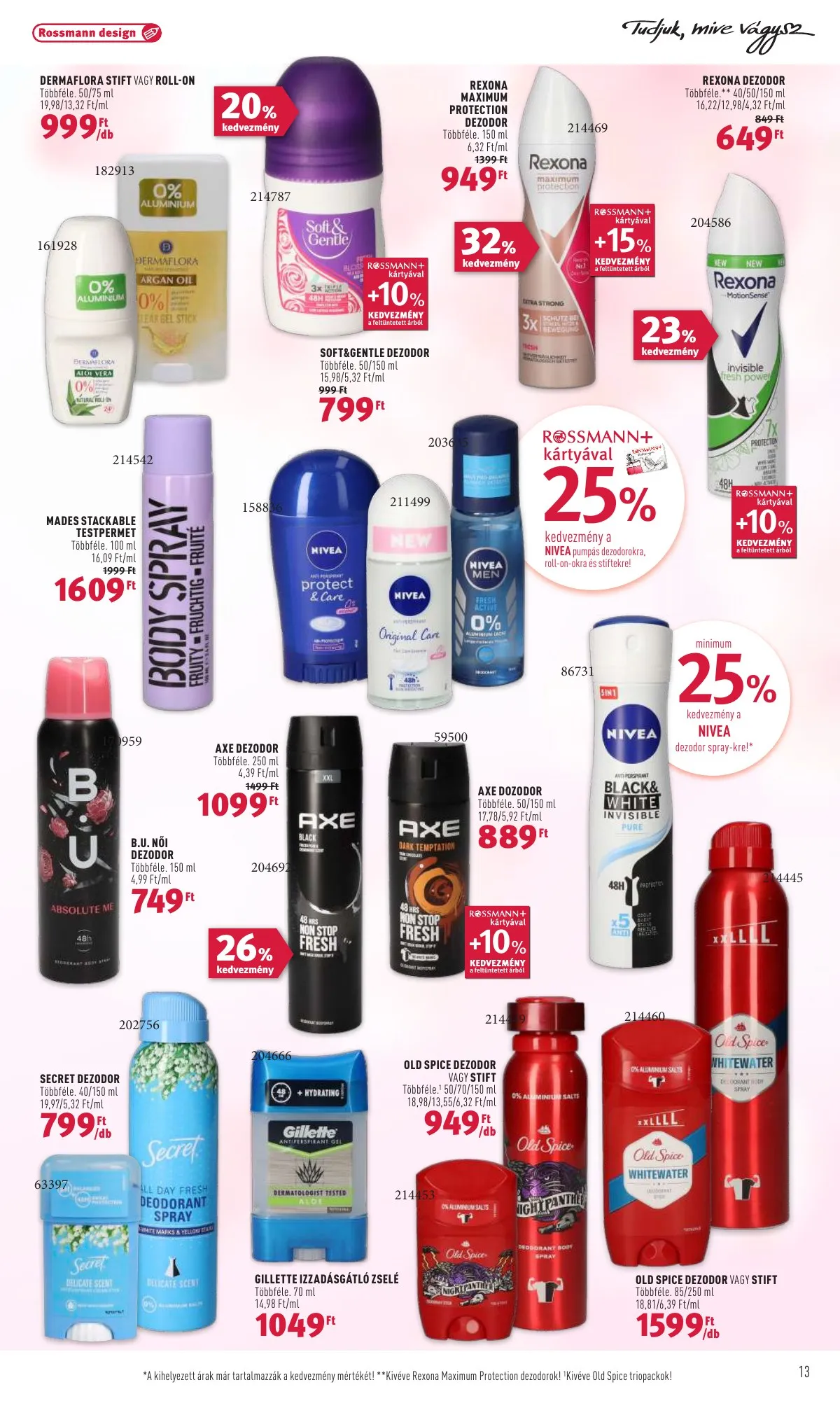 Rossmann akciós újság 04.18–04.29 – 13. oldal