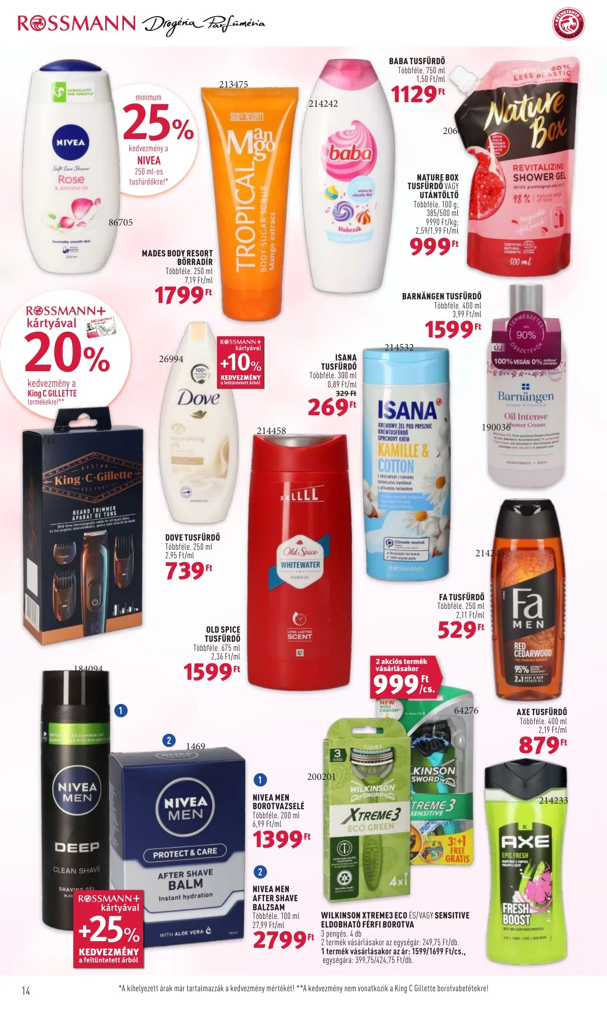 Rossmann akciós újság 04.18–04.29 – 14. oldal
