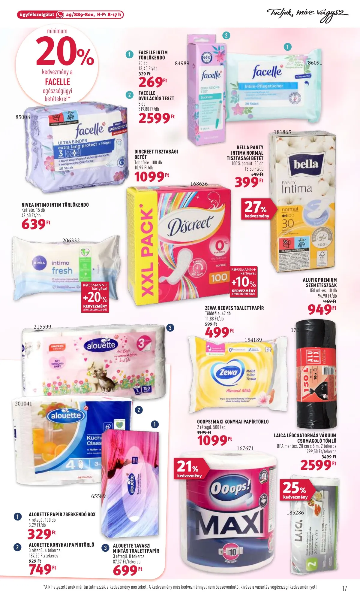 Rossmann akciós újság 04.18–04.29 – 17. oldal