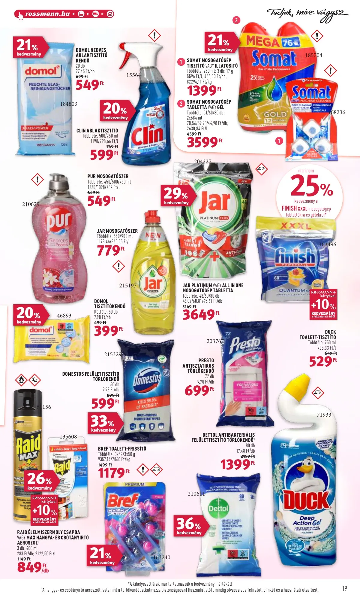 Rossmann akciós újság 04.18–04.29 – 19. oldal