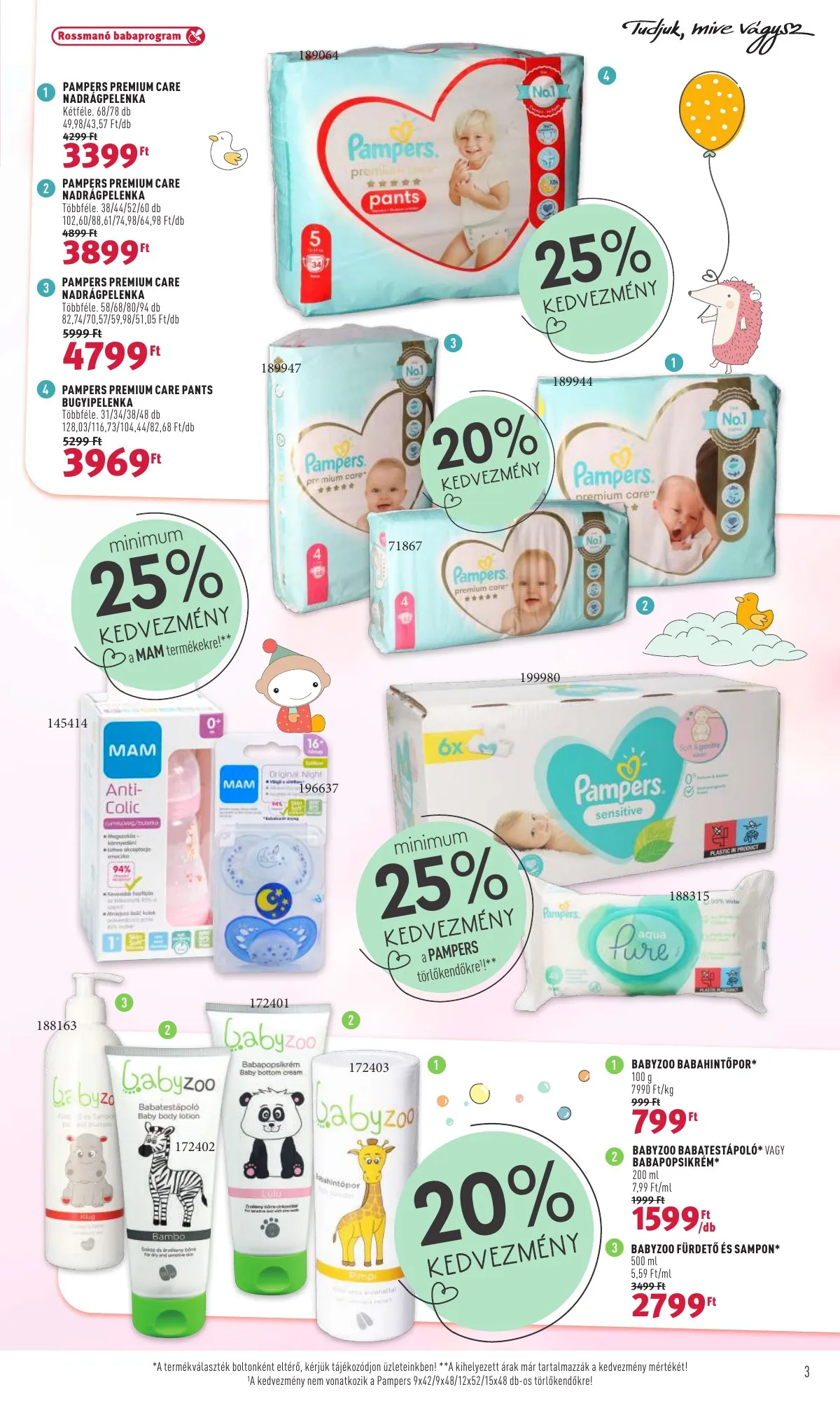 Rossmann akciós újság 04.18–04.29 – 3. oldal