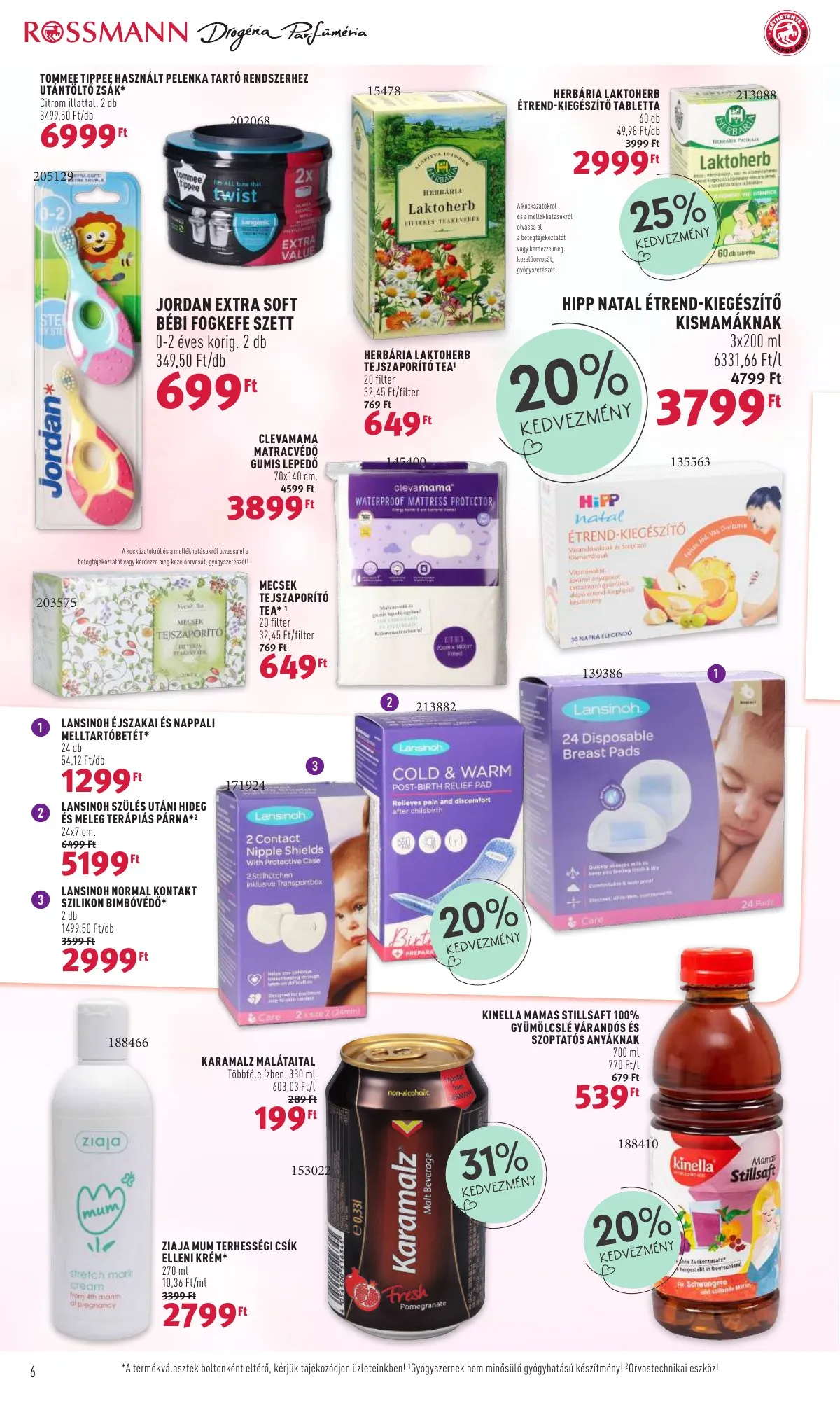 Rossmann akciós újság 04.18–04.29 – 6. oldal