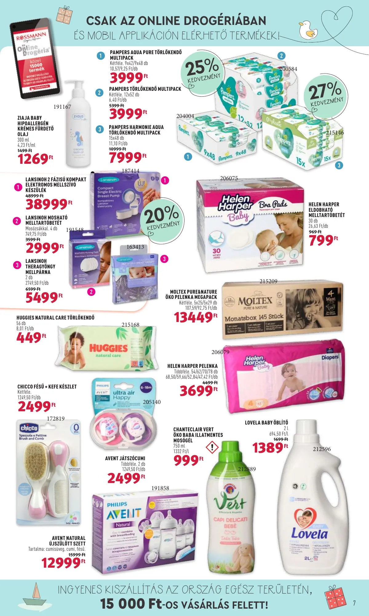 Rossmann akciós újság 04.18–04.29 – 7. oldal