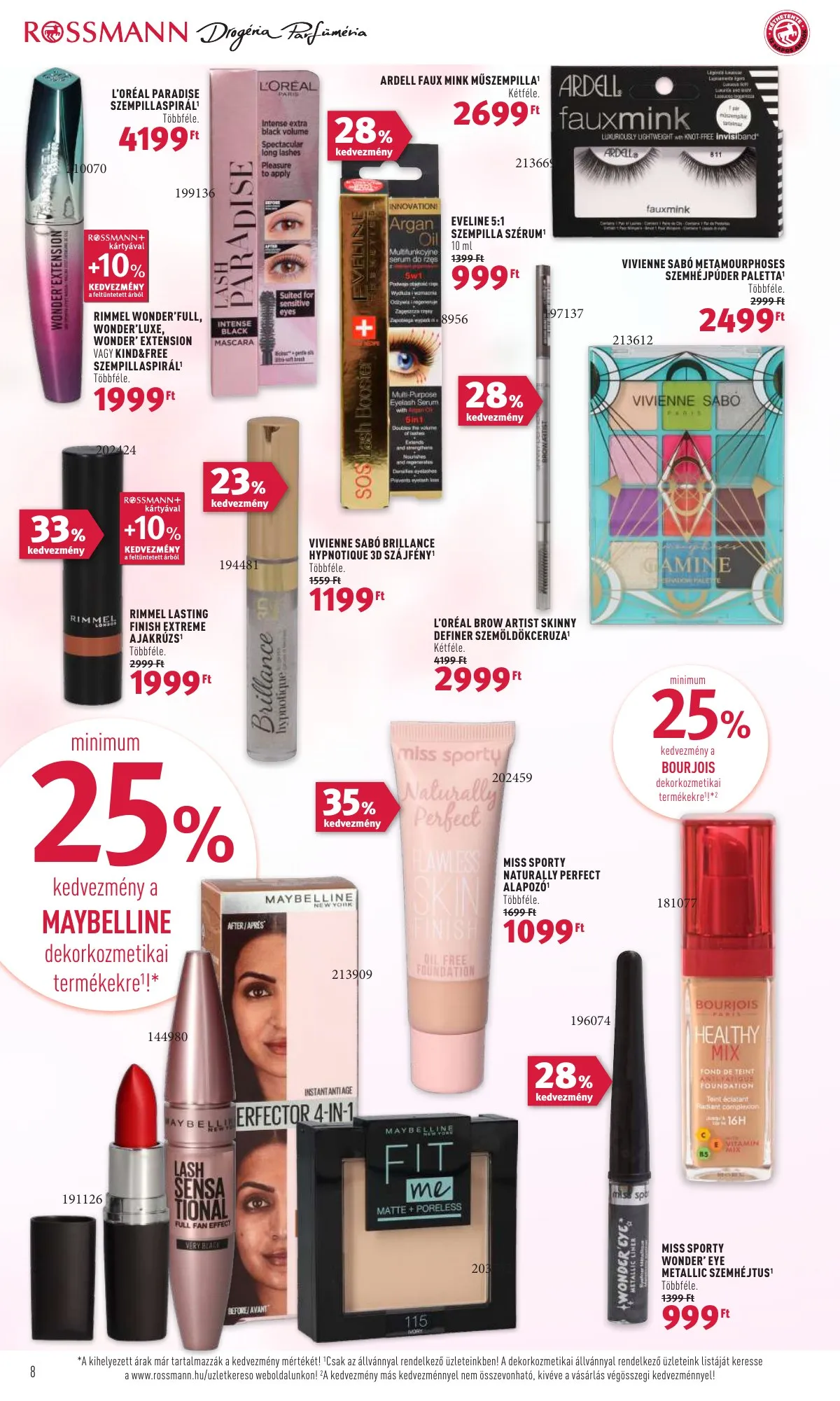 Rossmann akciós újság 04.18–04.29 – 8. oldal