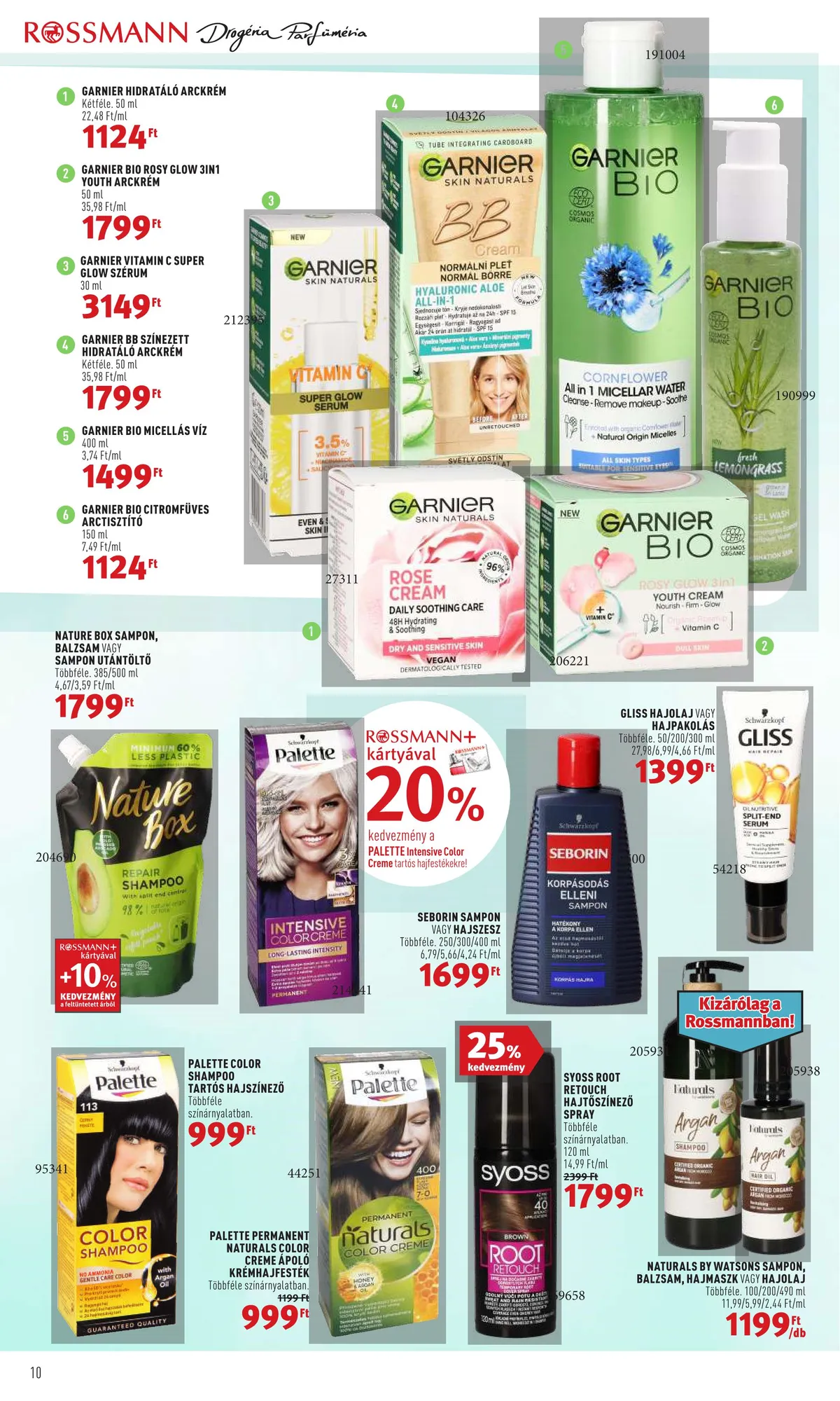 Rossmann akciós újság 05.30–06.11 – 10. oldal