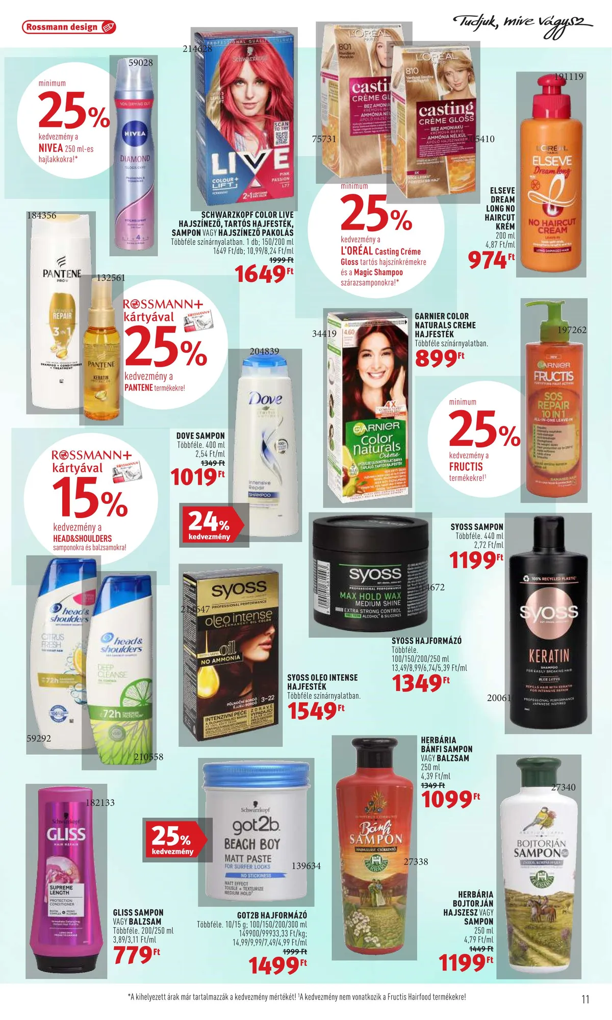 Rossmann akciós újság 05.30–06.11 – 11. oldal